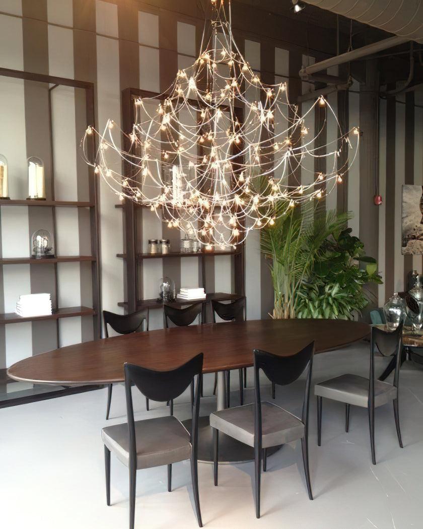 Wesrin Chandelier Stainless Steel Wire Firefly