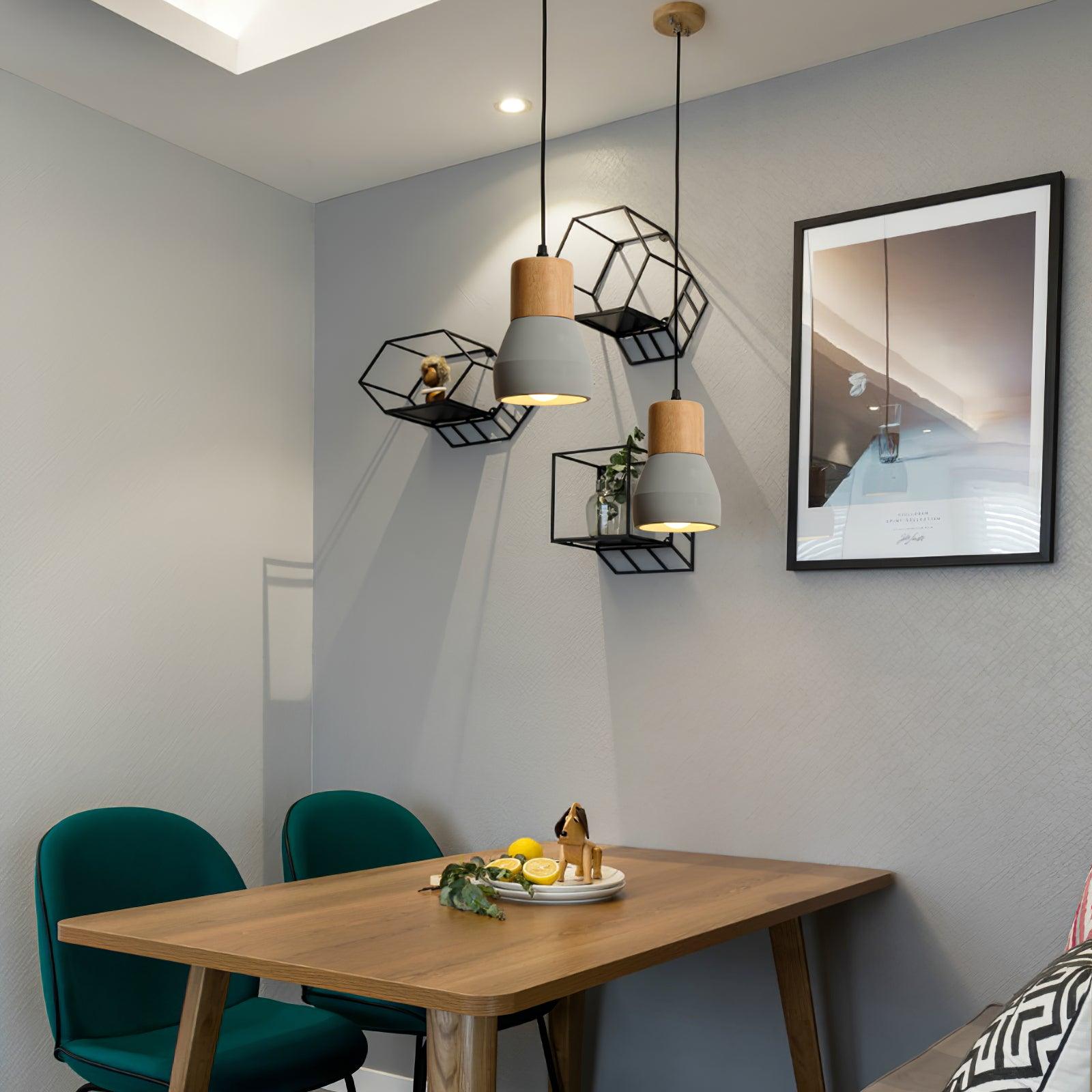 Concretis Industrial Cement Pendant Light