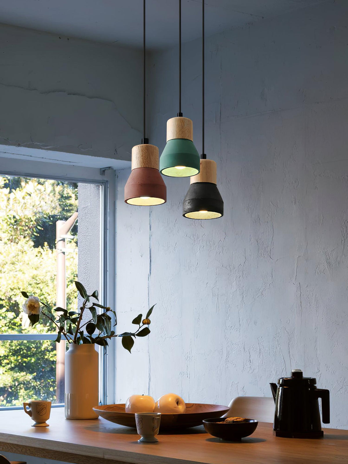 Concretis Industrial Cement Pendant Light