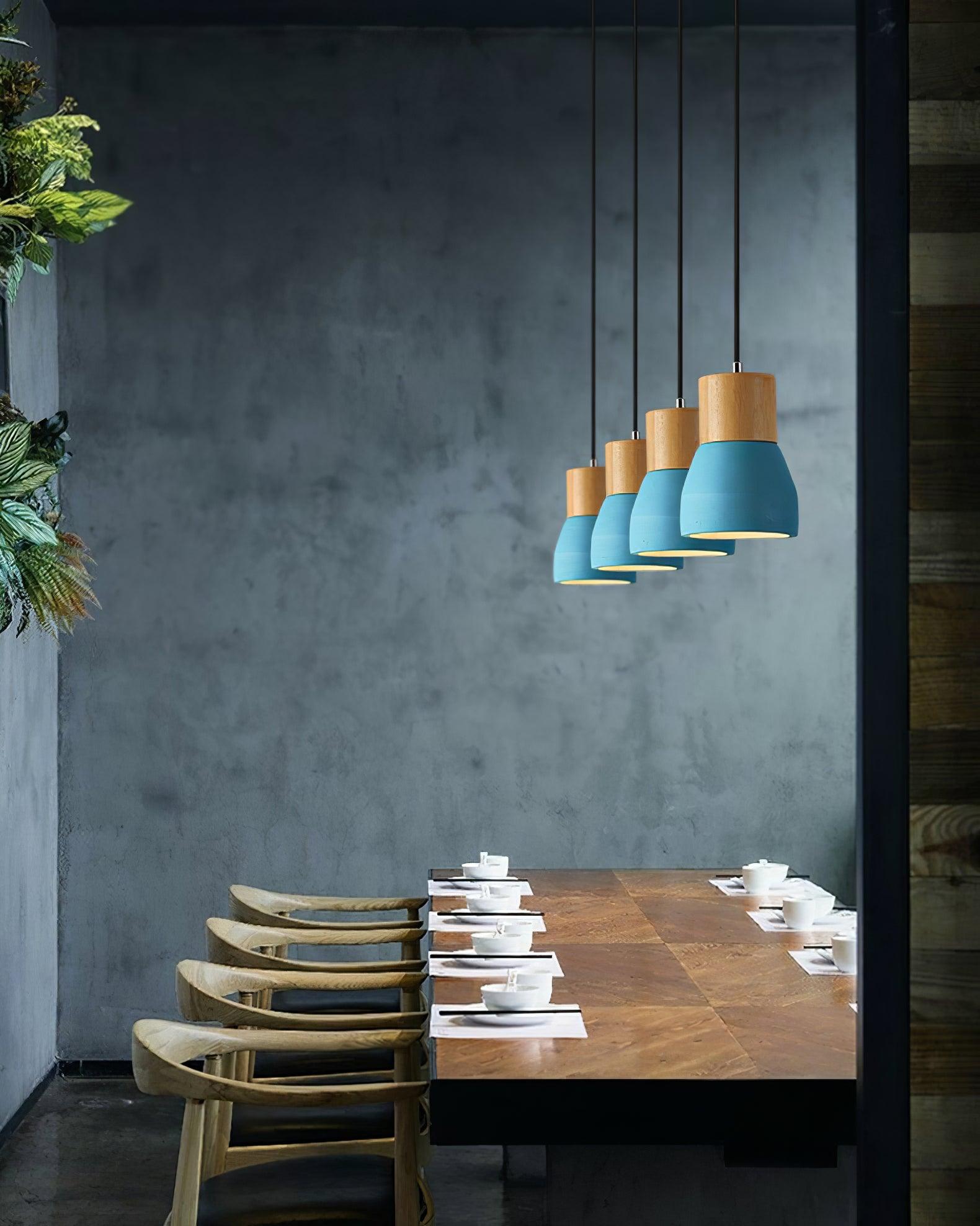 Concretis Industrial Cement Pendant Light