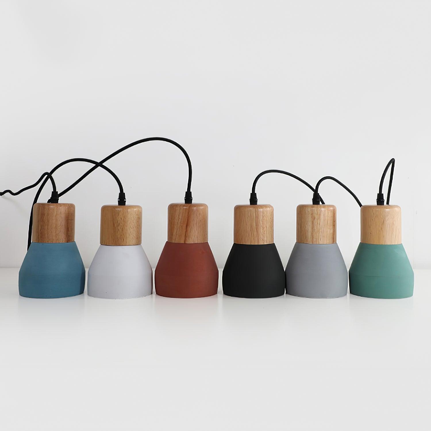 Concretis Industrial Cement Pendant Light