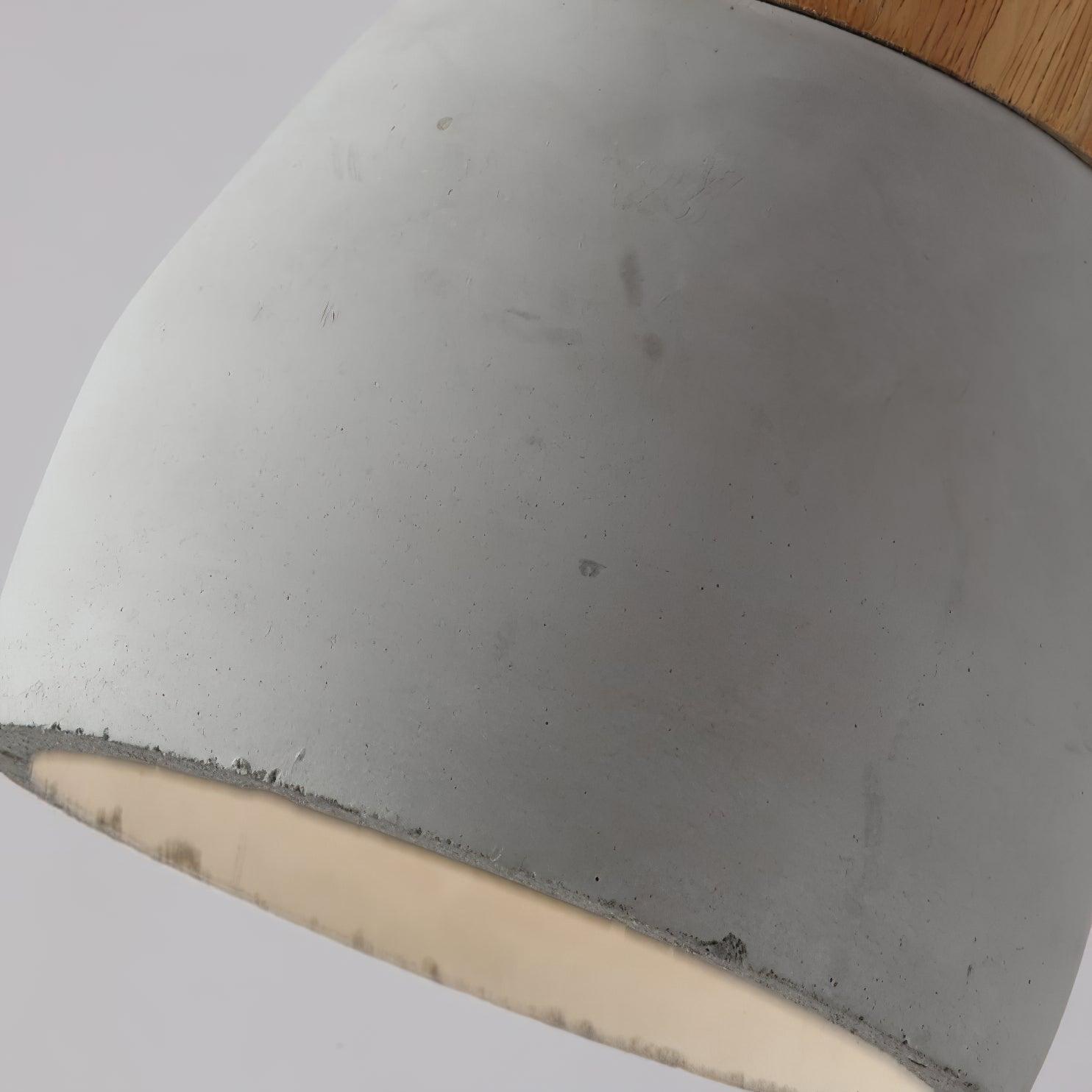 Concretis Industrial Cement Pendant Light