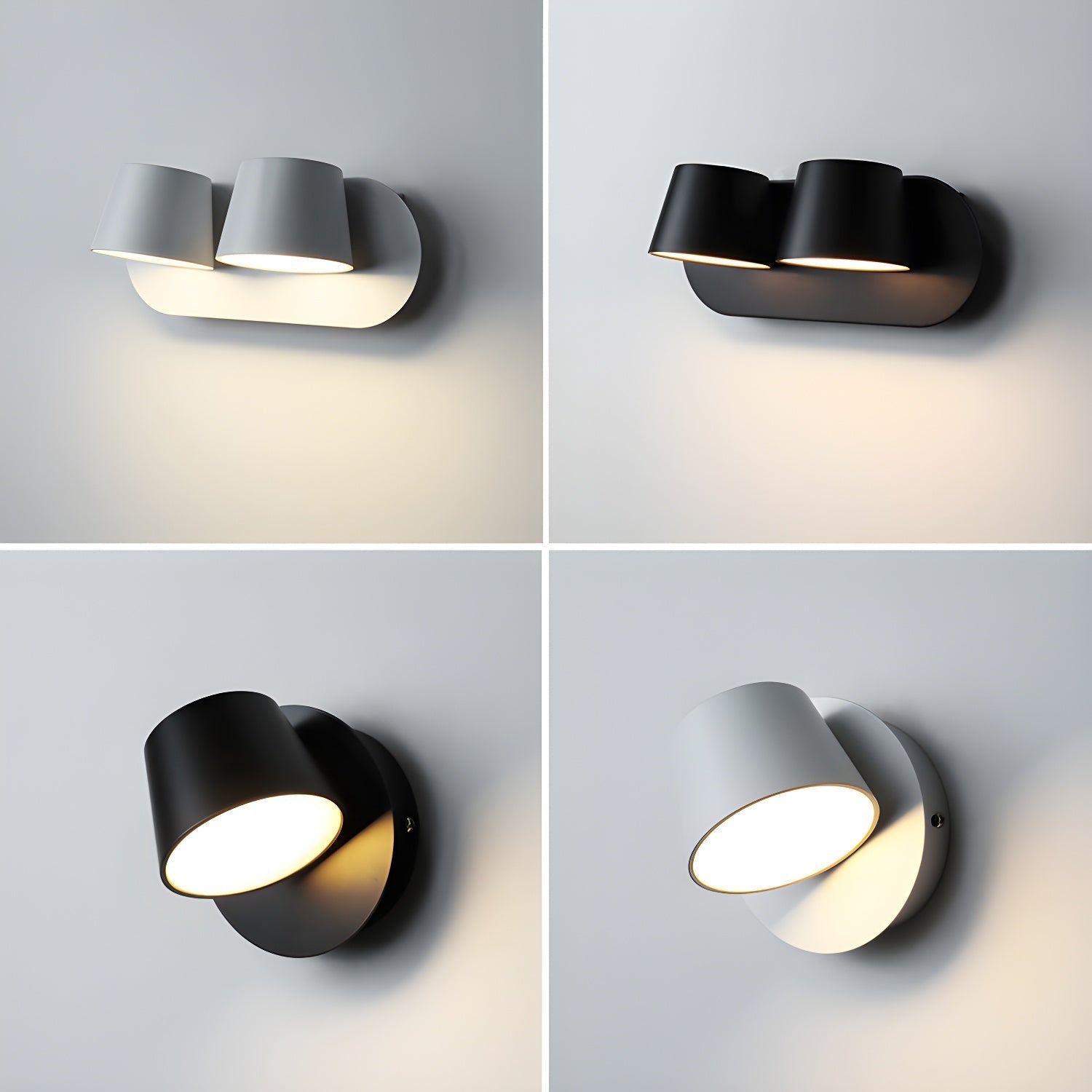 Nathania Angle Adjustable Reading Wall Lamp - Neutral Decor