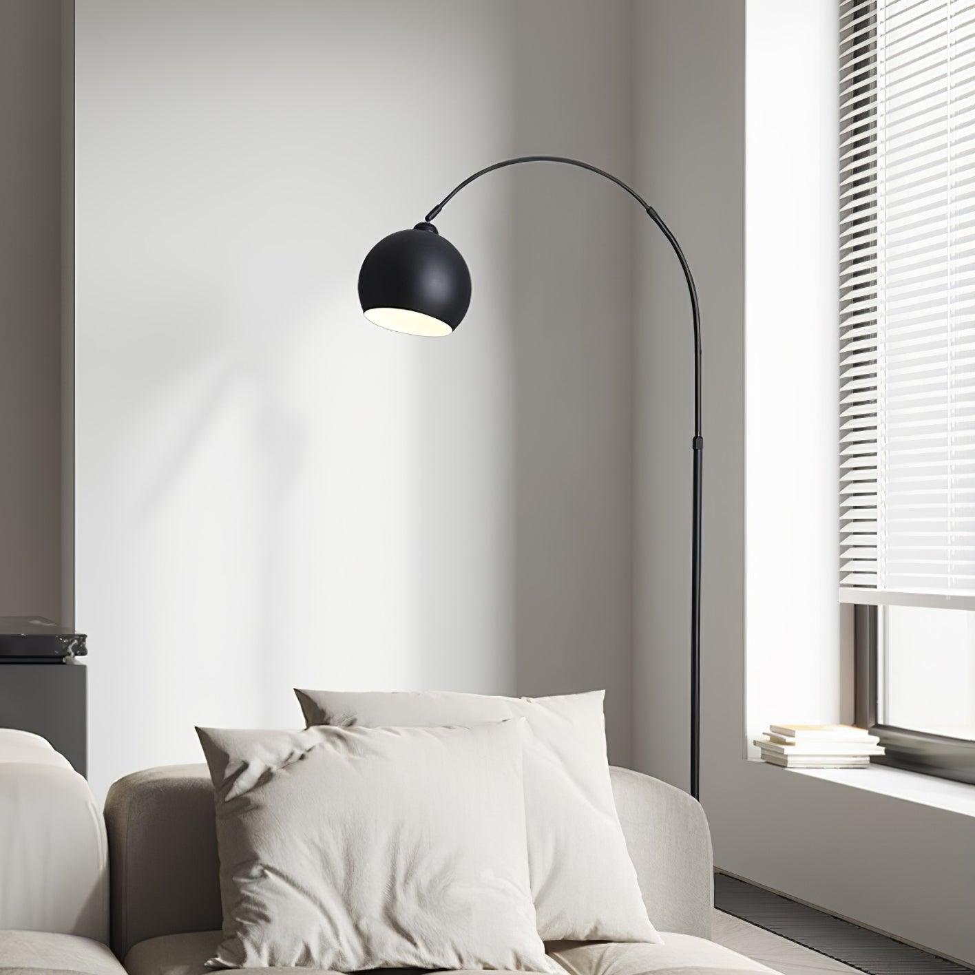 Opal Minimalist Floor Lamp