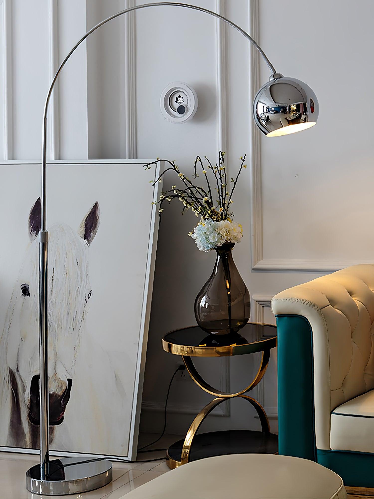 Opal Minimalist Floor Lamp