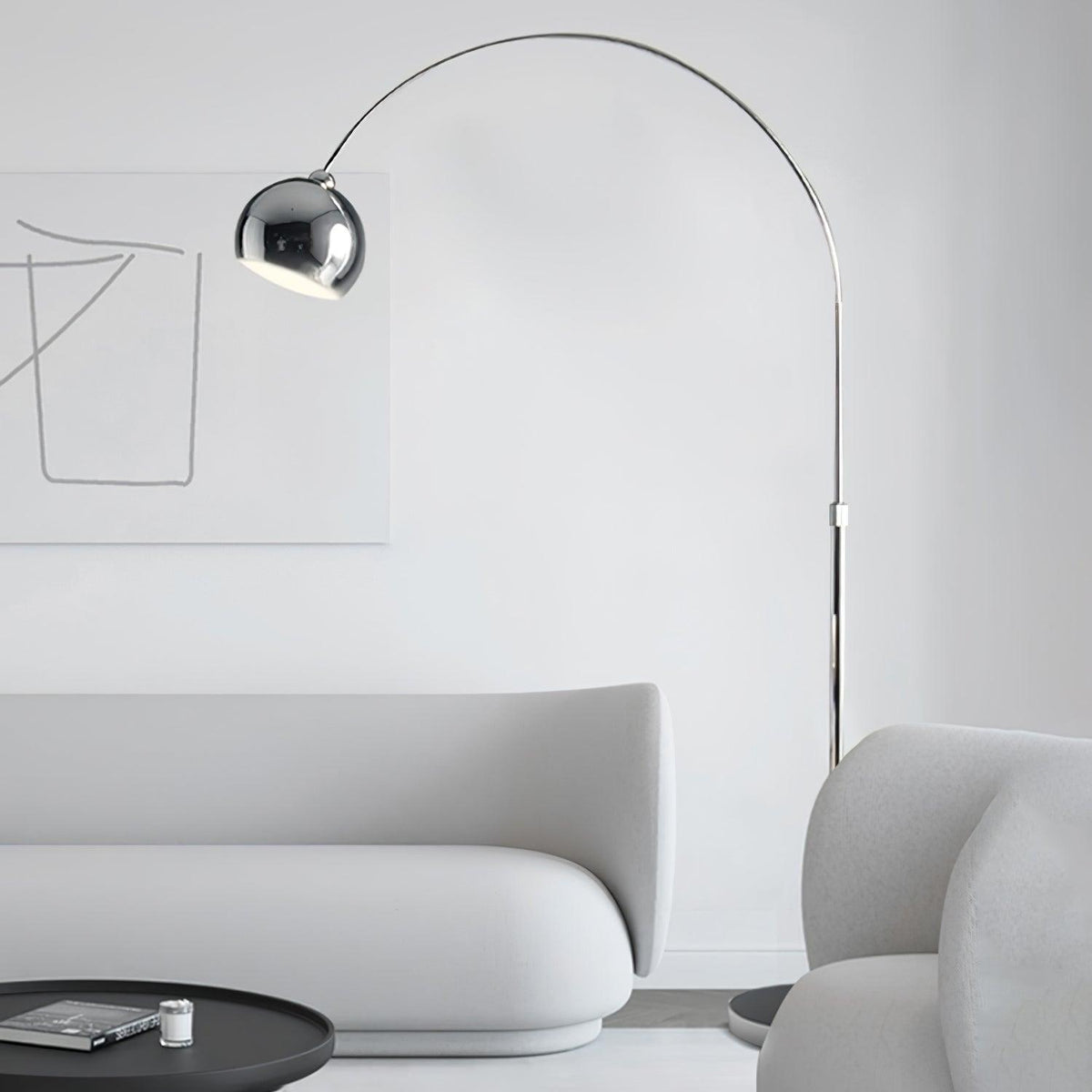 Opal Minimalist Floor Lamp