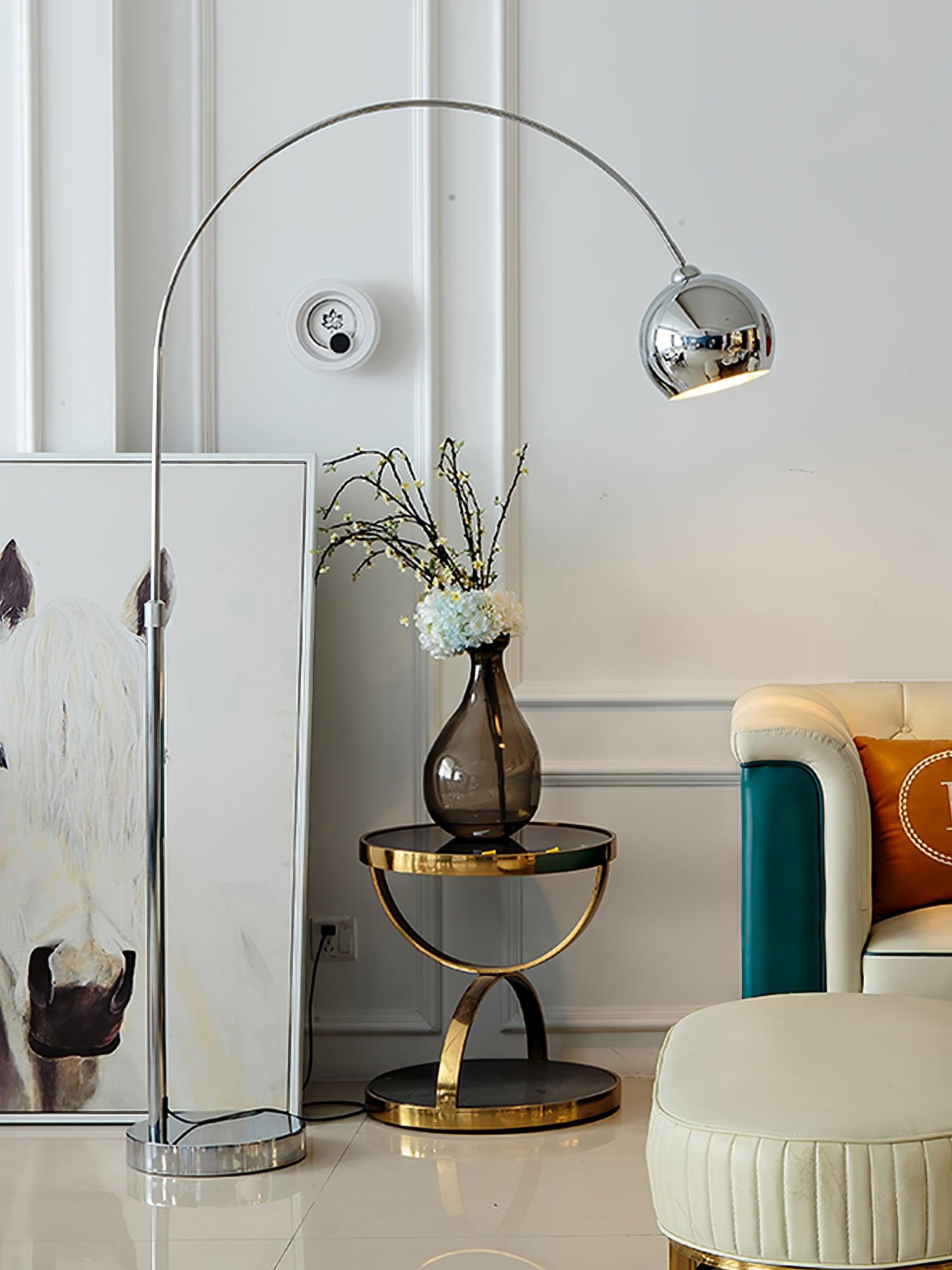 Opal Minimalist Floor Lamp