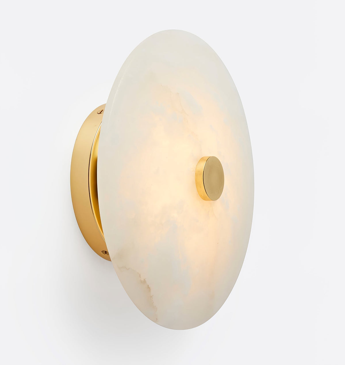 Clio Alabaster Flush Mount Ceiling Light
