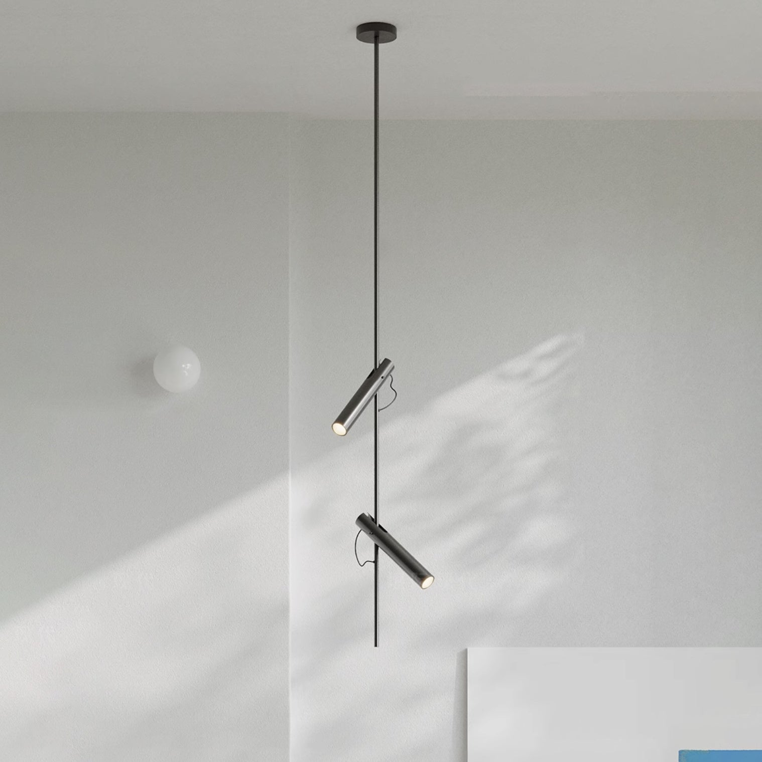 Jarnbruvyi Modern Minimalist Line Pendant Light - Neutral Decor