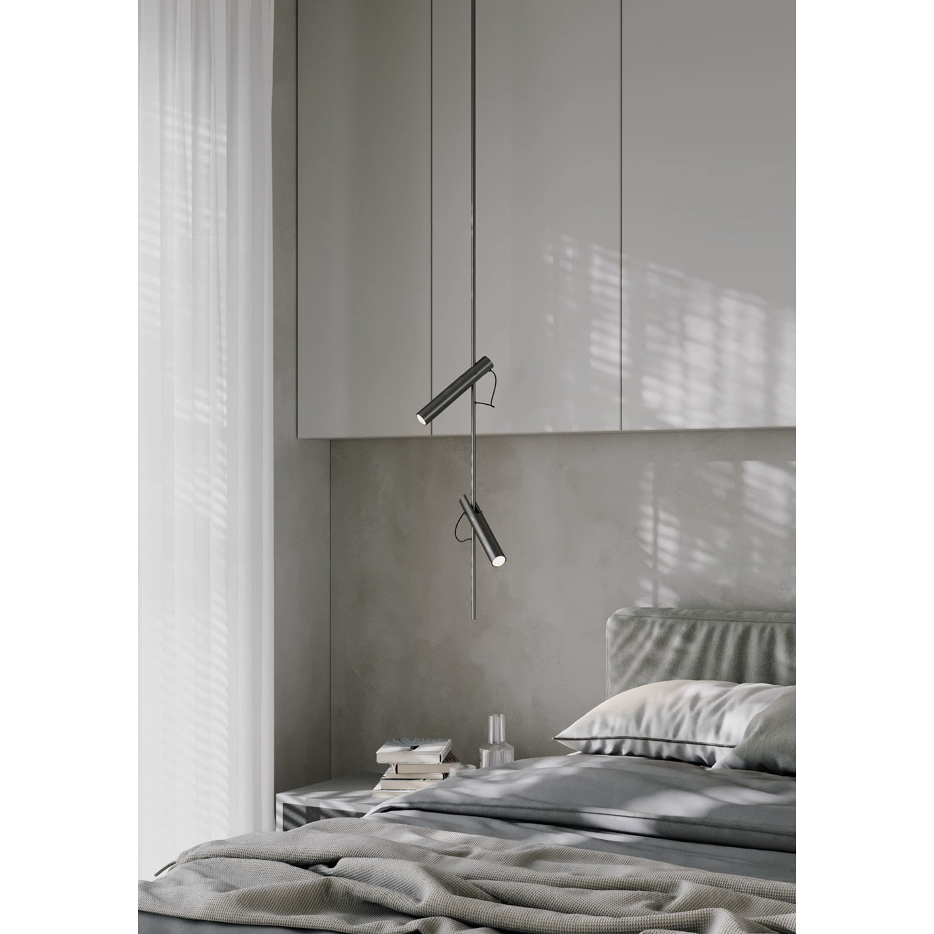 Jarnbruvyi Modern Minimalist Line Pendant Light - Neutral Decor
