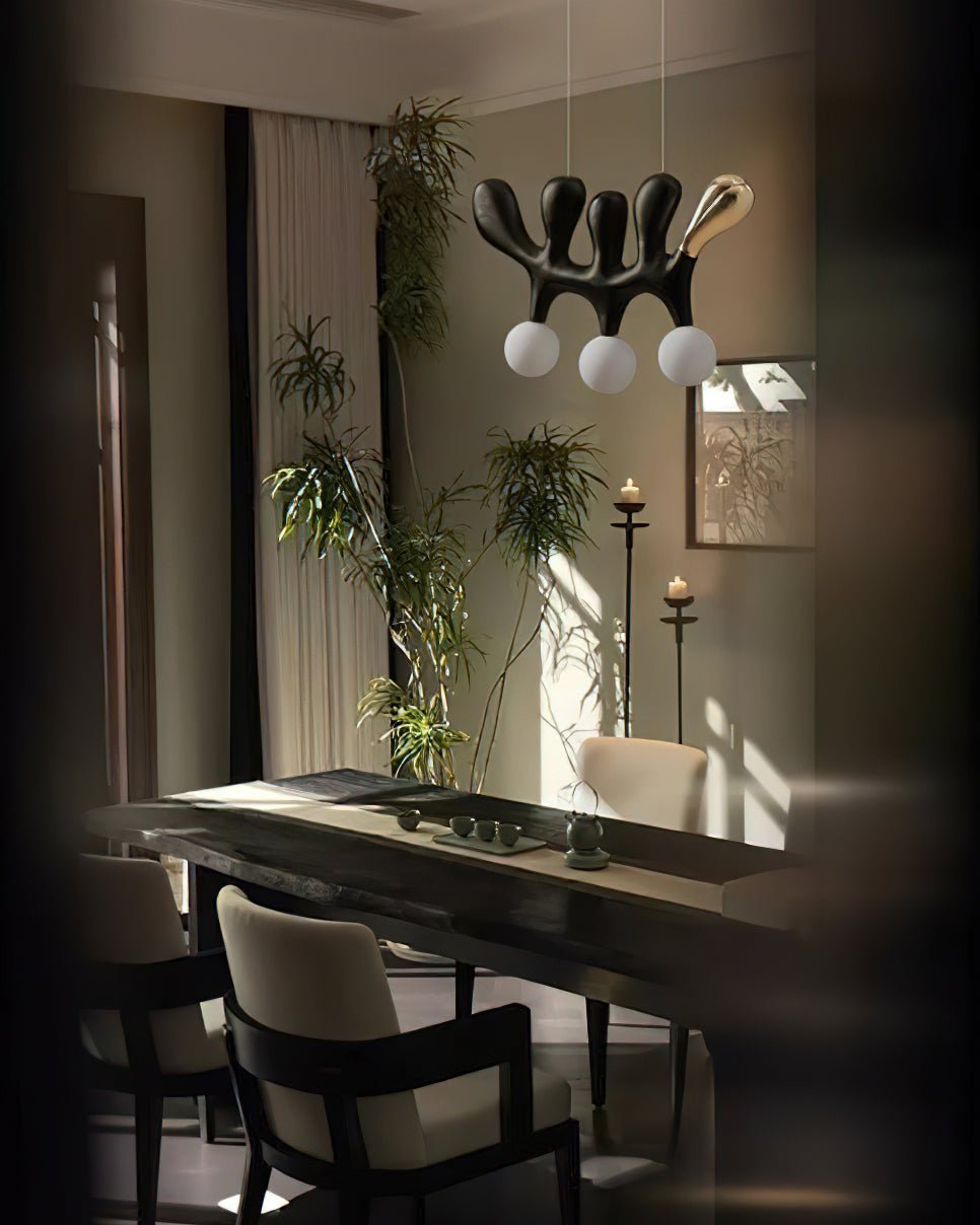 Sprout Contemporary Wood Pendant Lamp