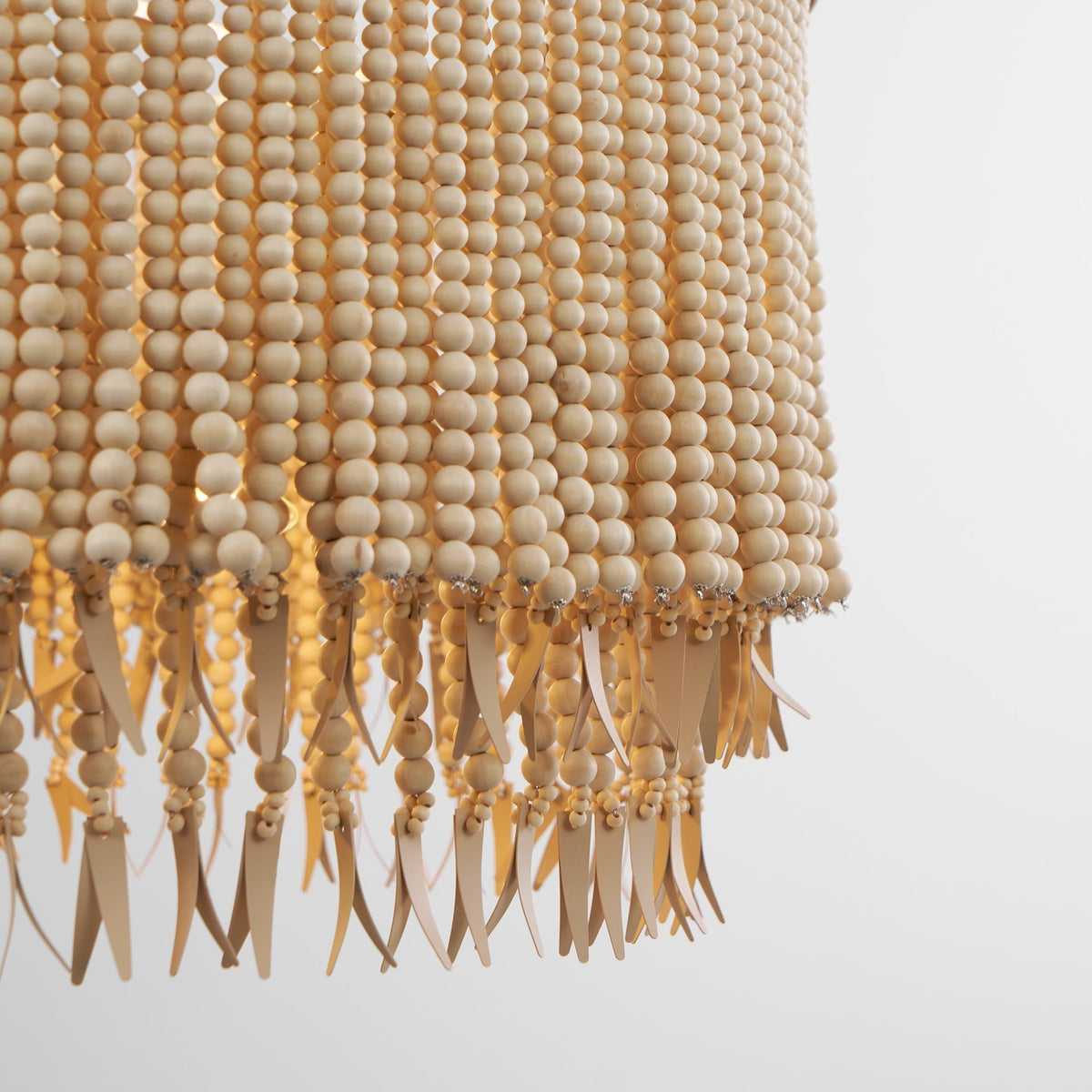 Yara Chandelier Wood and Coconut beads