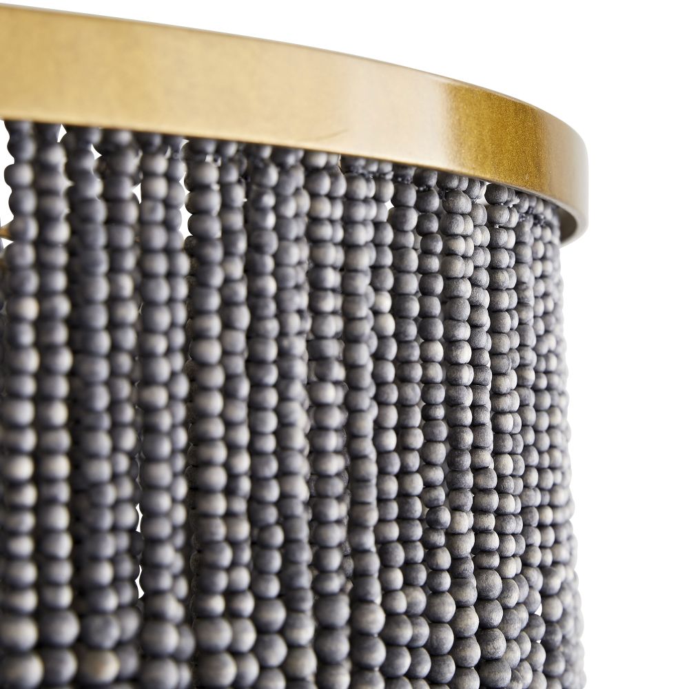 Yara Chandelier Wood and Coconut beads