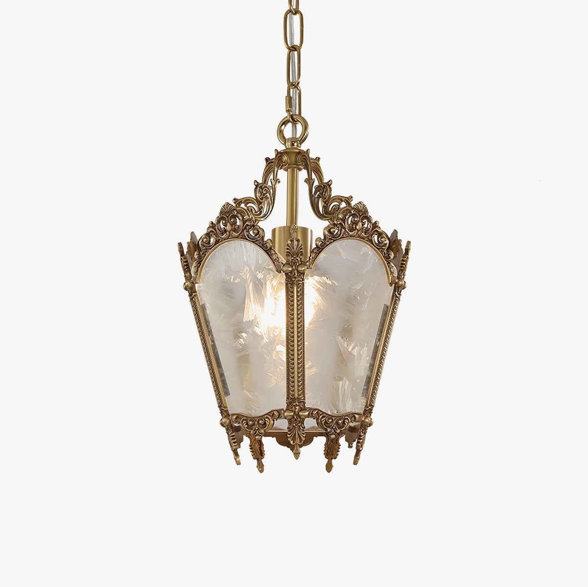 Auririelle Pendant Lamp Brass Empire Antique Elegant