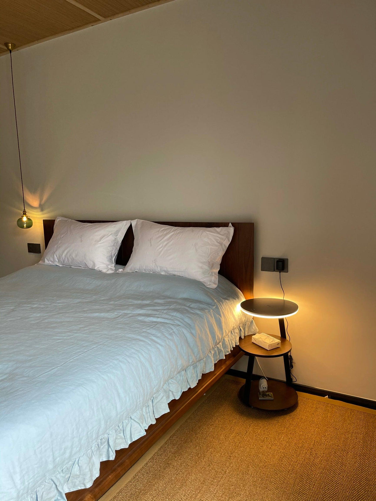 Mard Wood Contemporary Floor Lamp