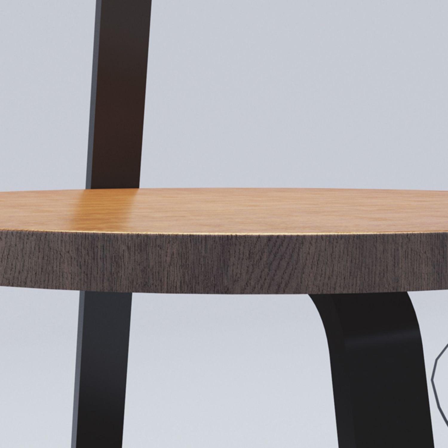 Mard Wood Contemporary Floor Lamp