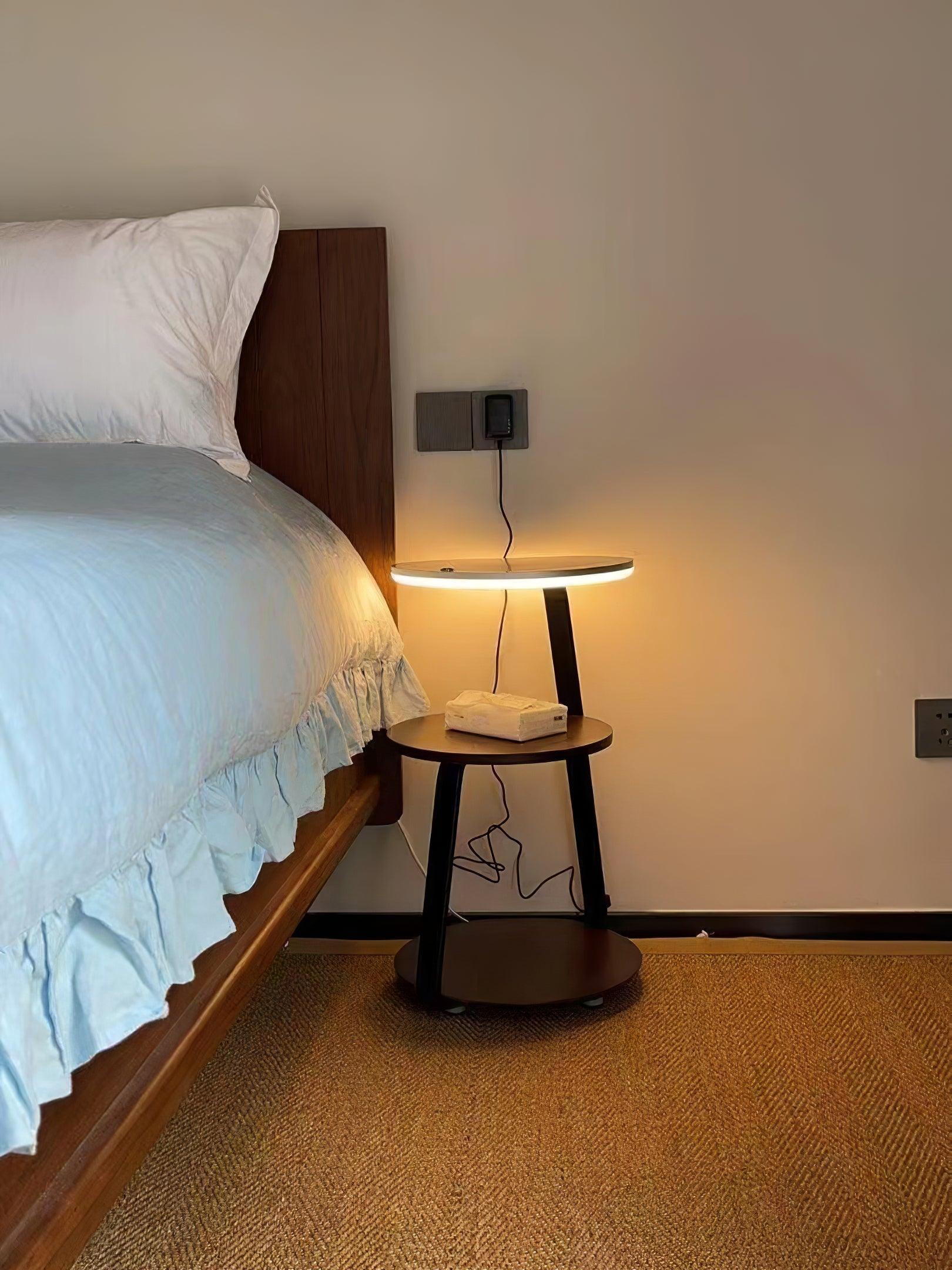 Mard Wood Contemporary Floor Lamp