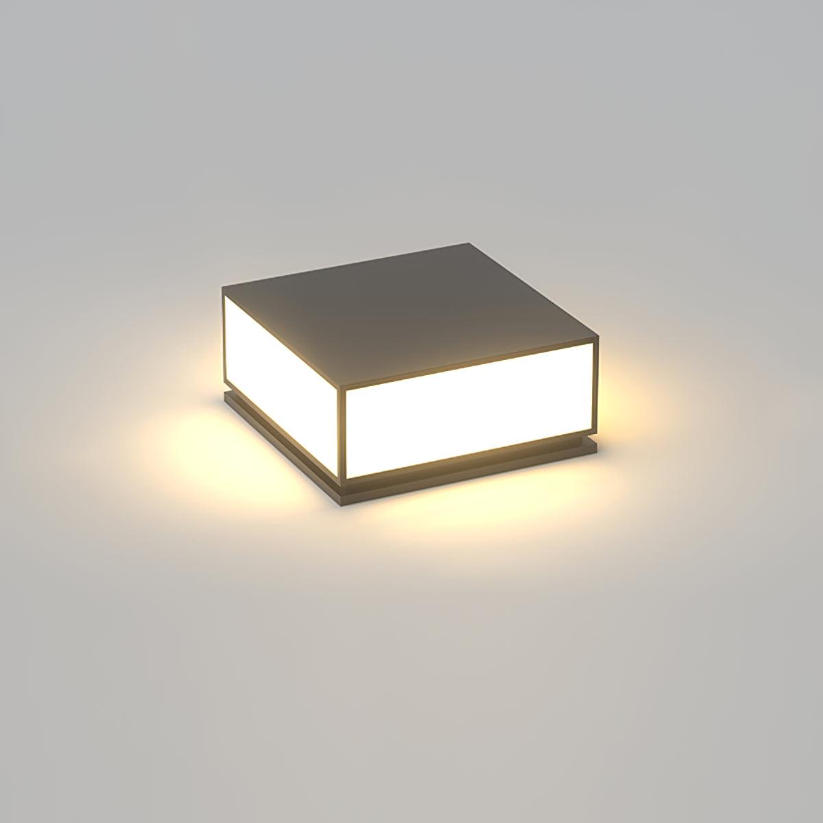 Kavi Steel Contemporary Table Lamp
