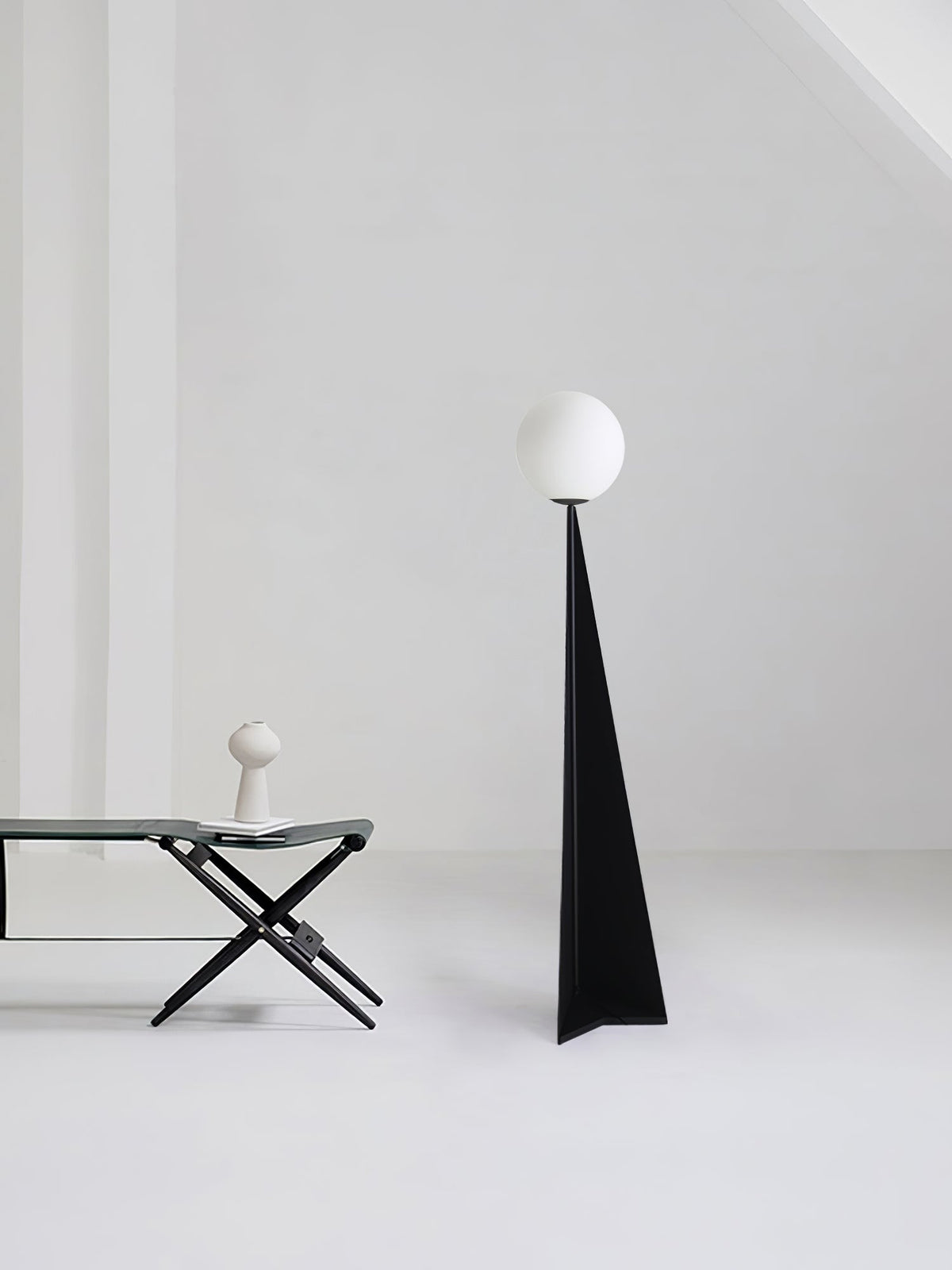 Vertex Minimalist Sphere Floor Lamp