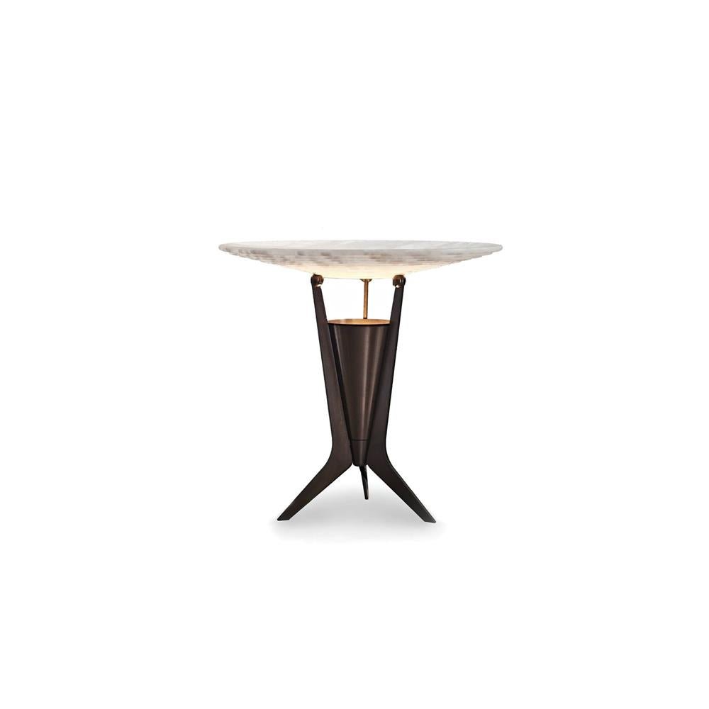 Eurtalus Alabaster Top Table Lamp