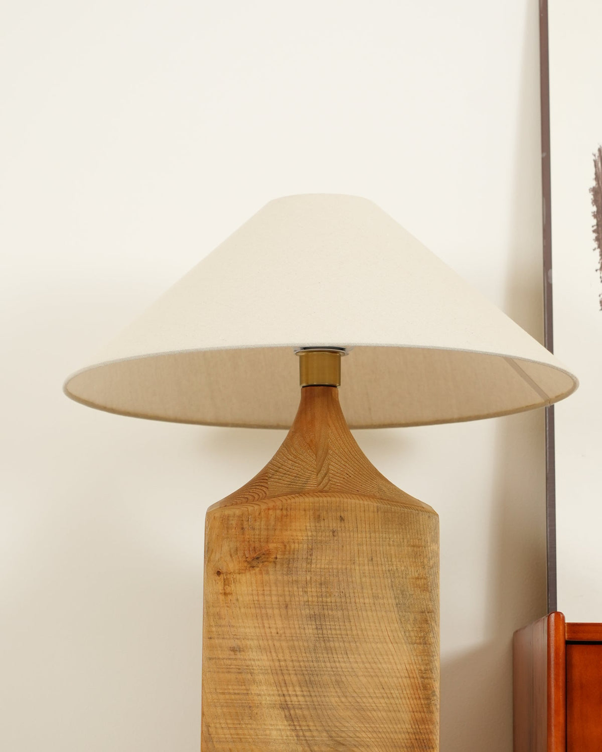 Rustica Timber Column Floor Lamp
