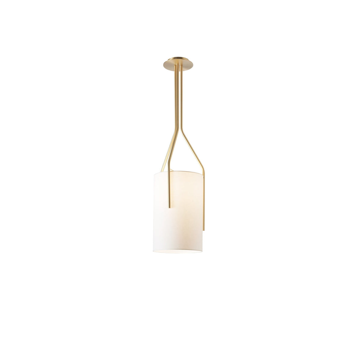 Cex Chandelier LED 3-Lights Brass Modern
