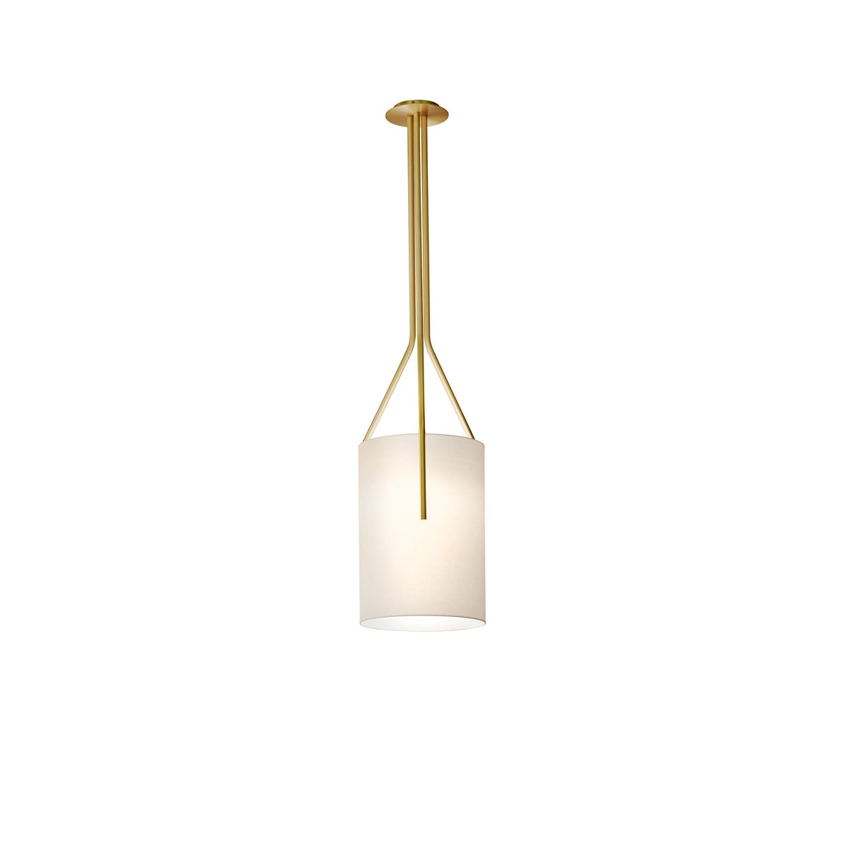 Cex Chandelier LED 3-Lights Brass Modern