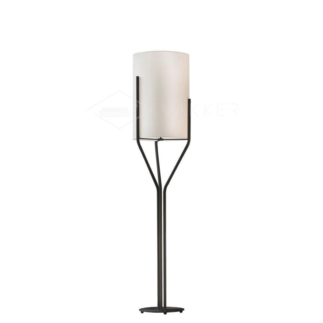 Aureina Glam Brass Floor Lamp