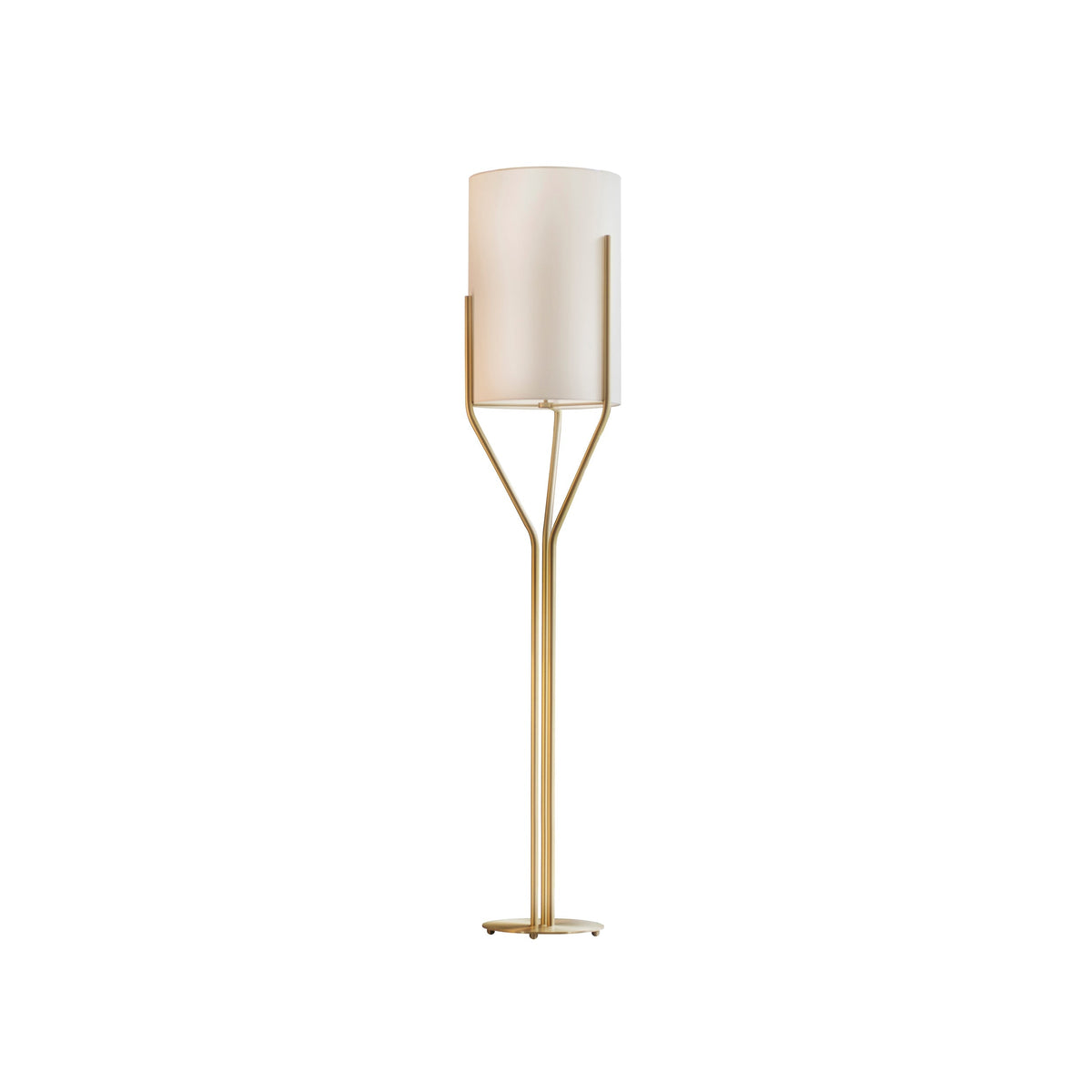Aureina Glam Brass Floor Lamp