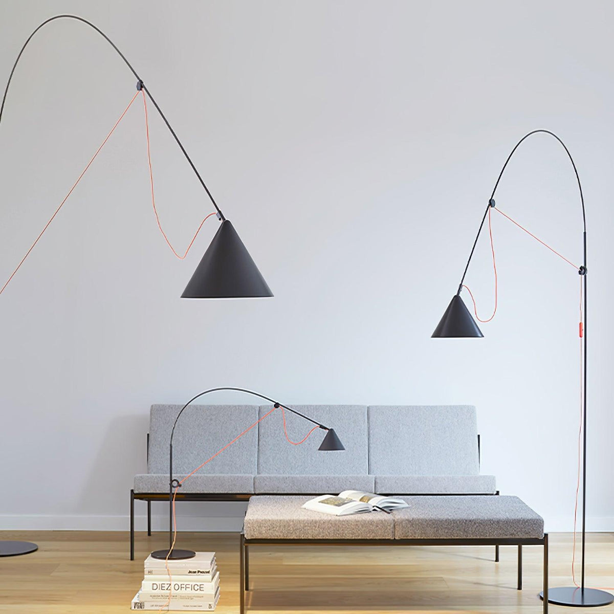 Aurzoril Industrial Floor Lamp