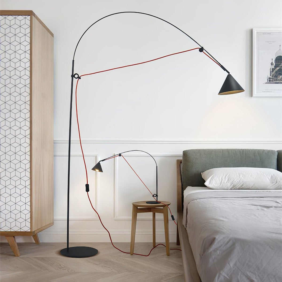 Aurzoril Industrial Floor Lamp