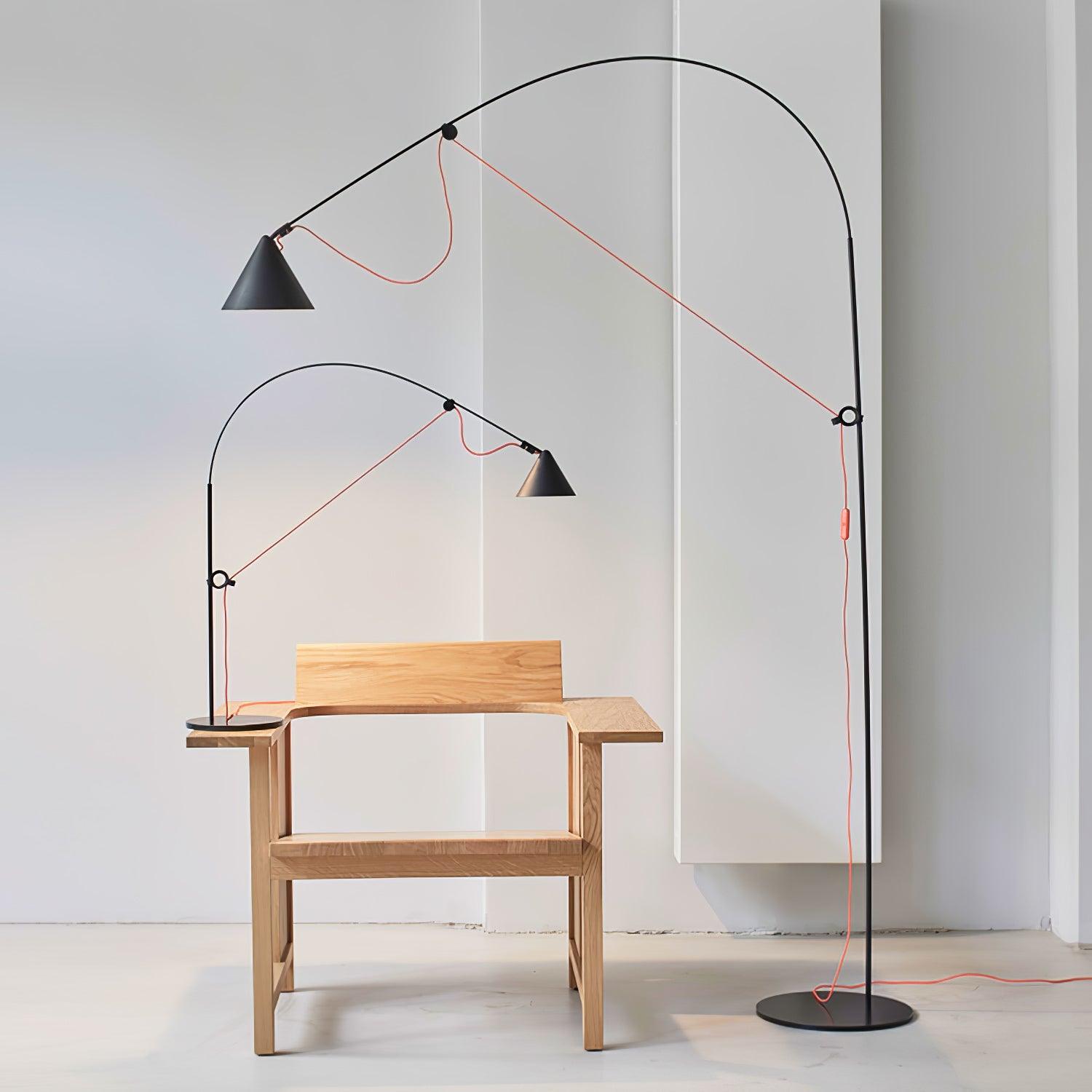 Aurzoril Industrial Floor Lamp