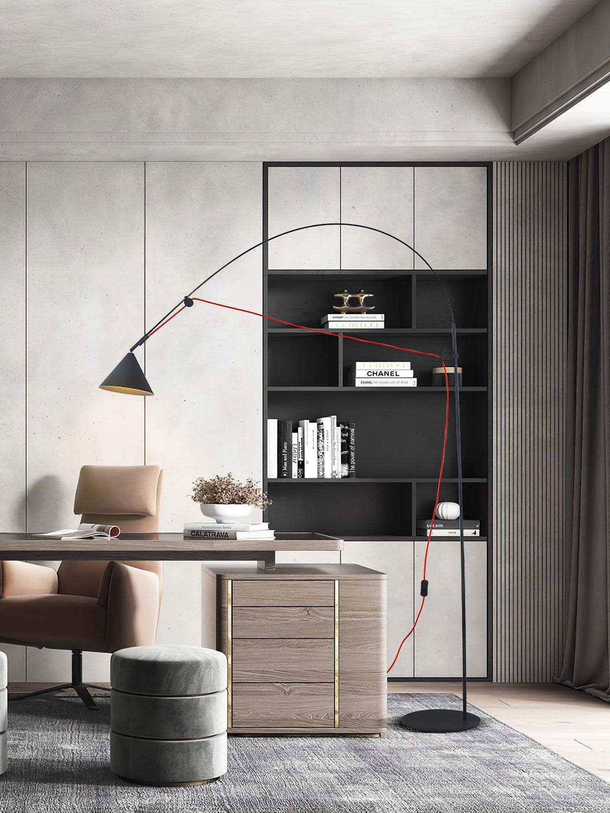 Aurzoril Industrial Floor Lamp