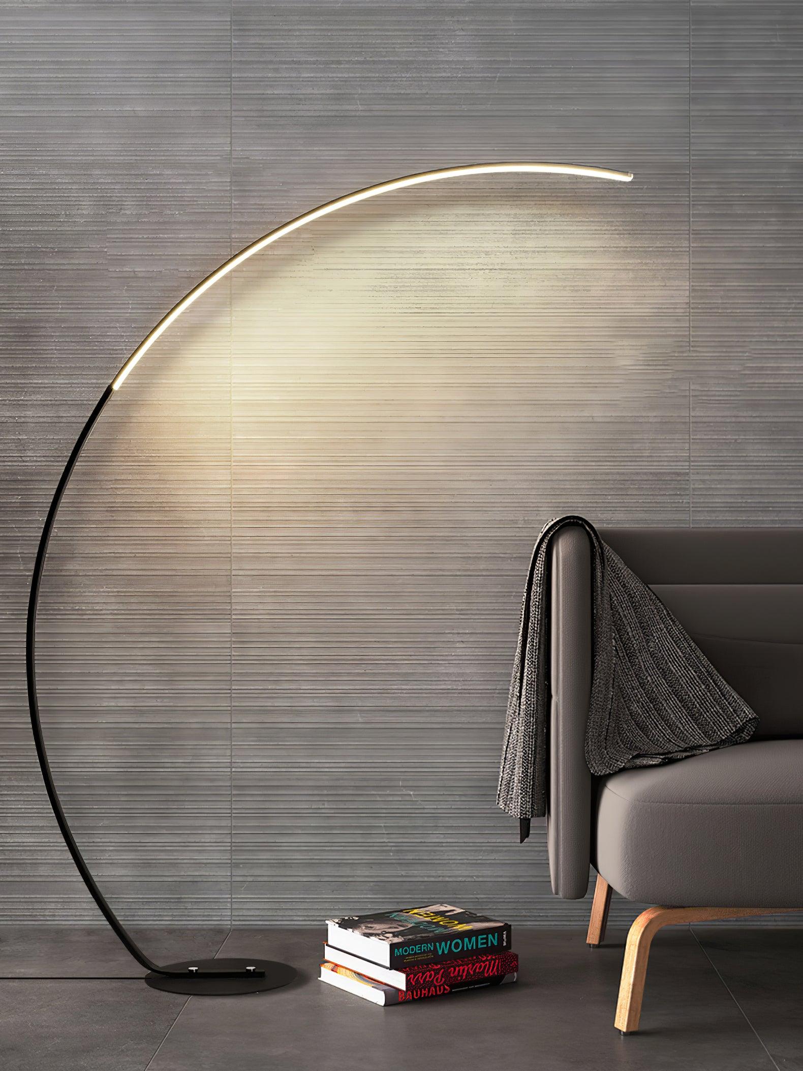 Zophaor Mid-Century Glass & Brass Wall Light