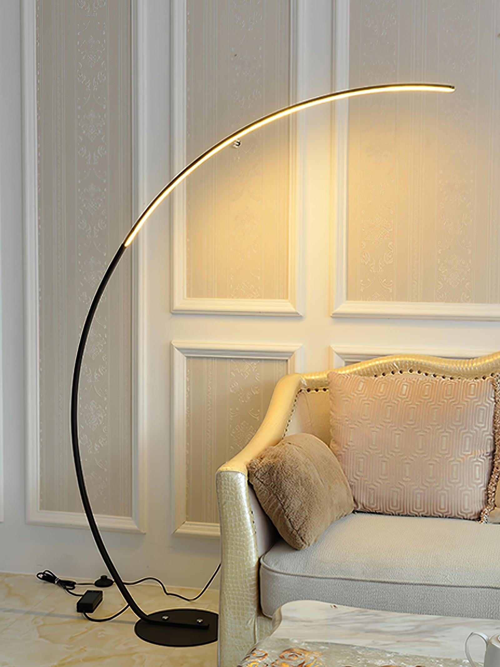 Zophaor Mid-Century Glass & Brass Wall Light