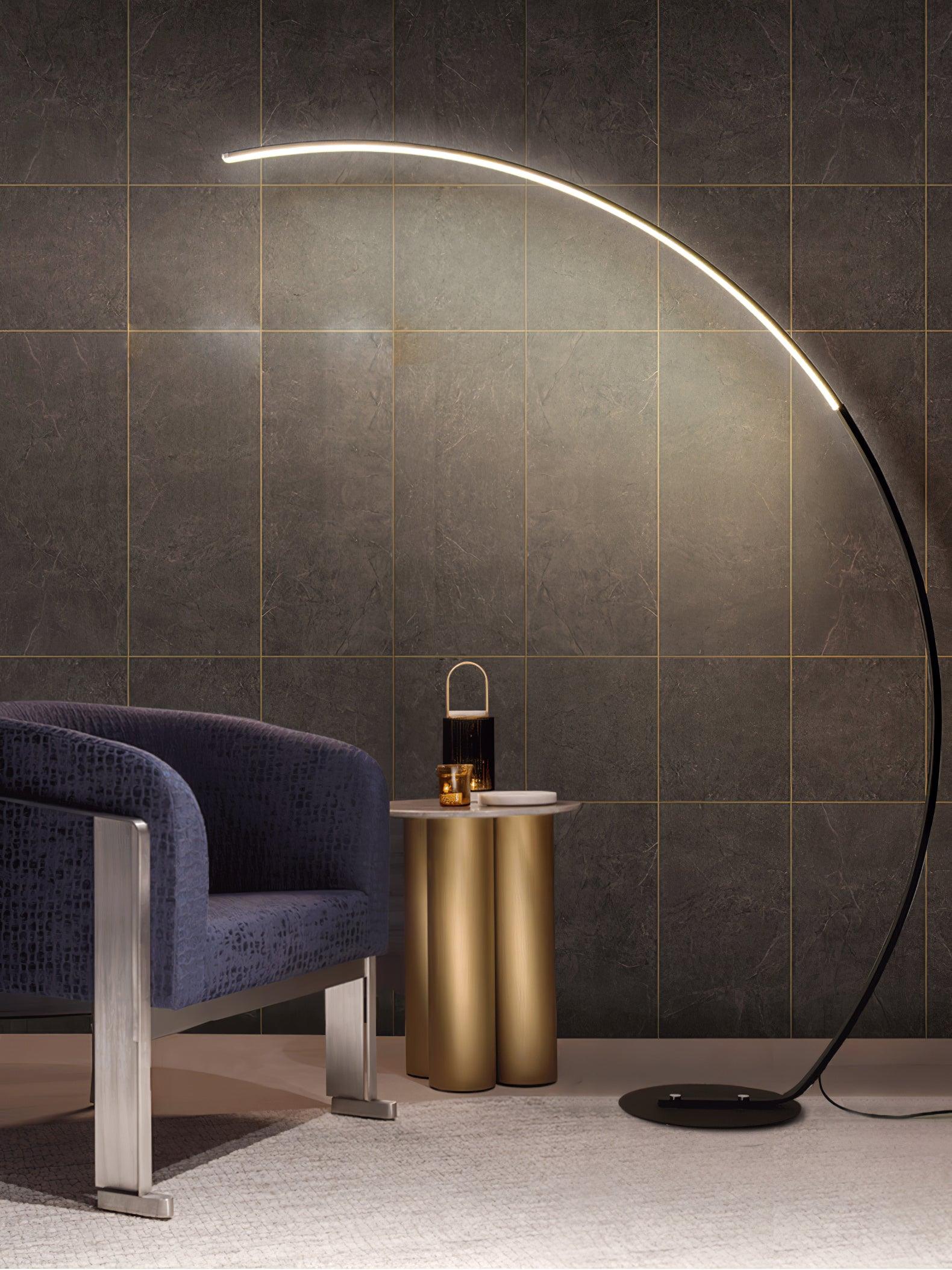 Zophaor Mid-Century Glass & Brass Wall Light