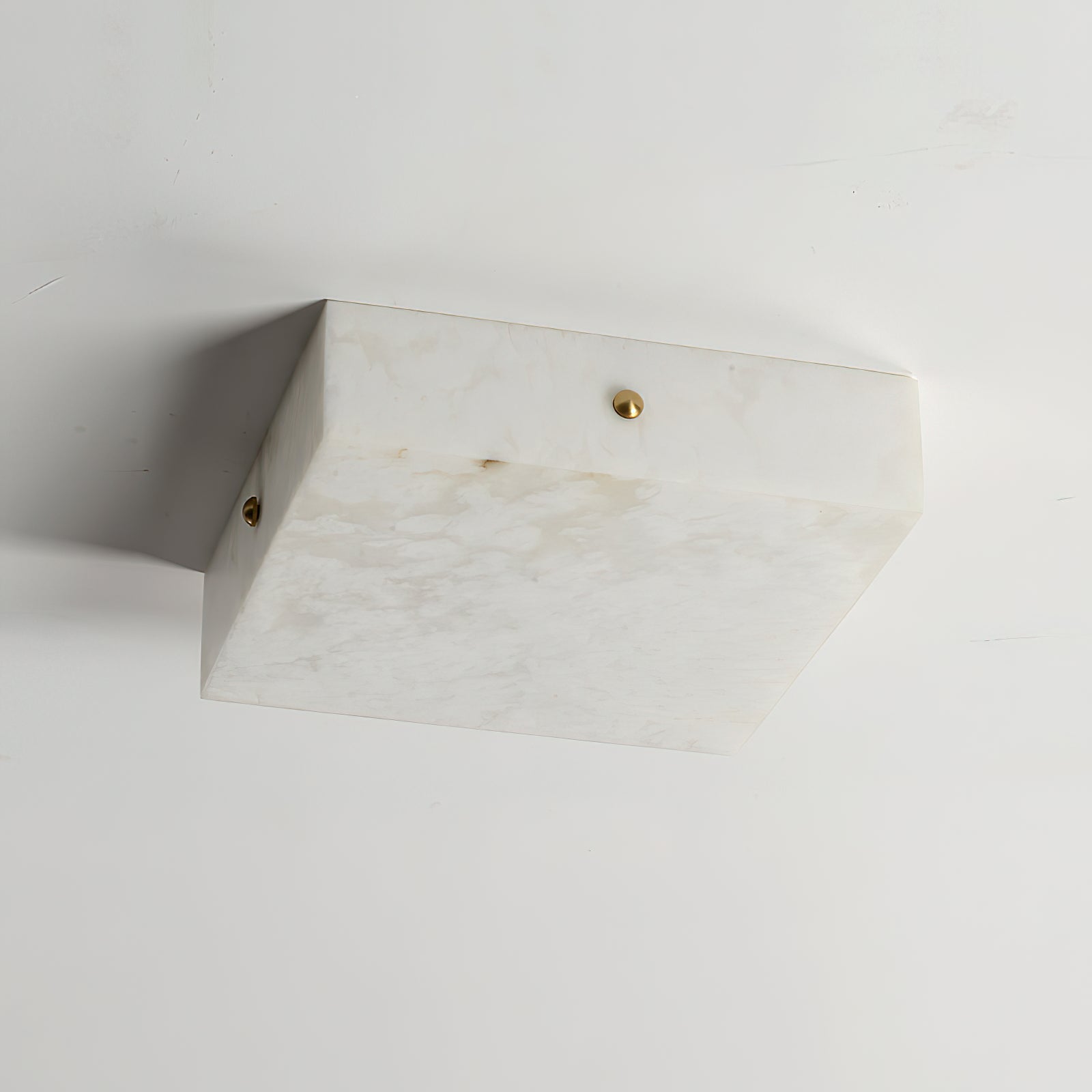 Rauduvys Modern Minimalist Alabaster Ceiling Light
