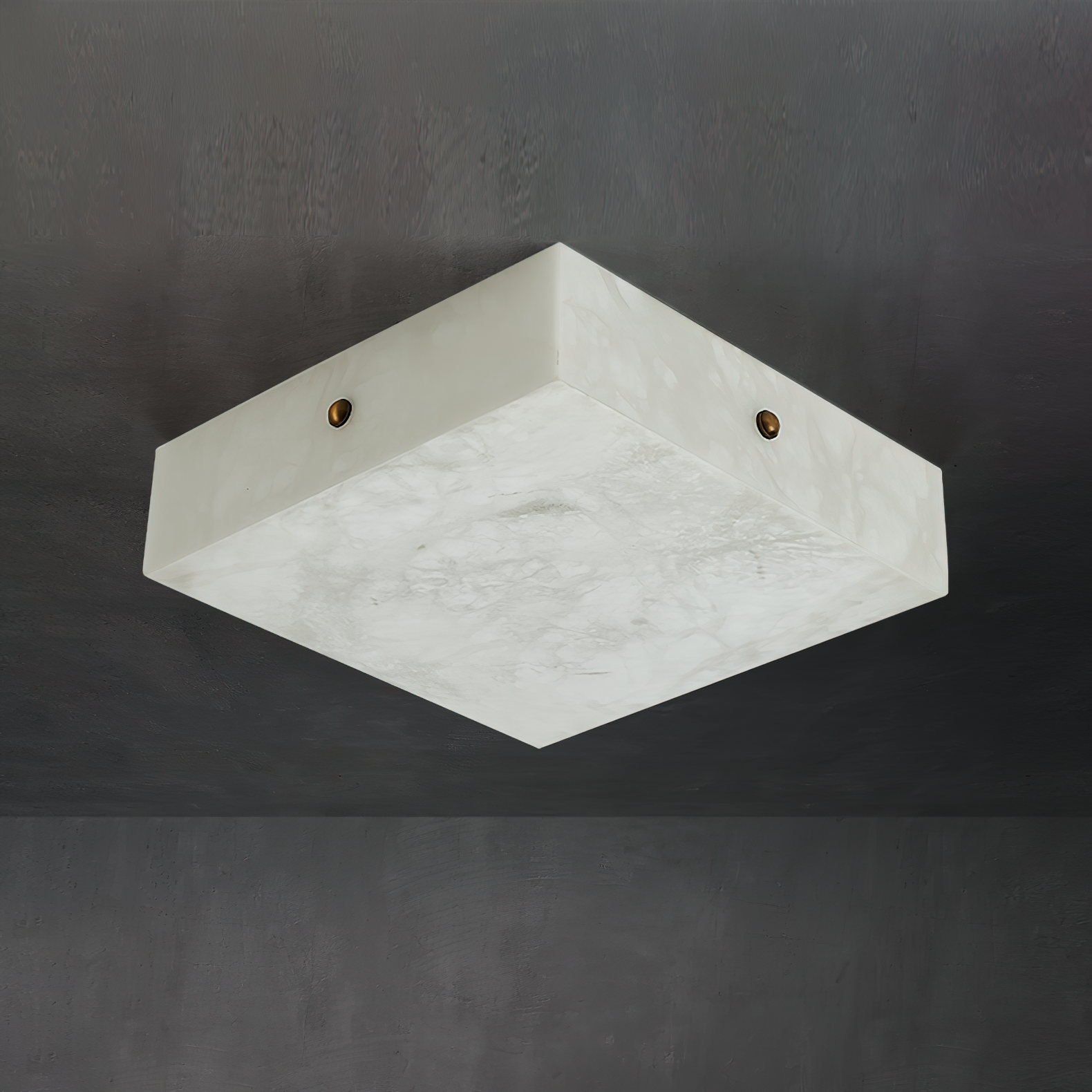 Rauduvys Modern Minimalist Alabaster Ceiling Light