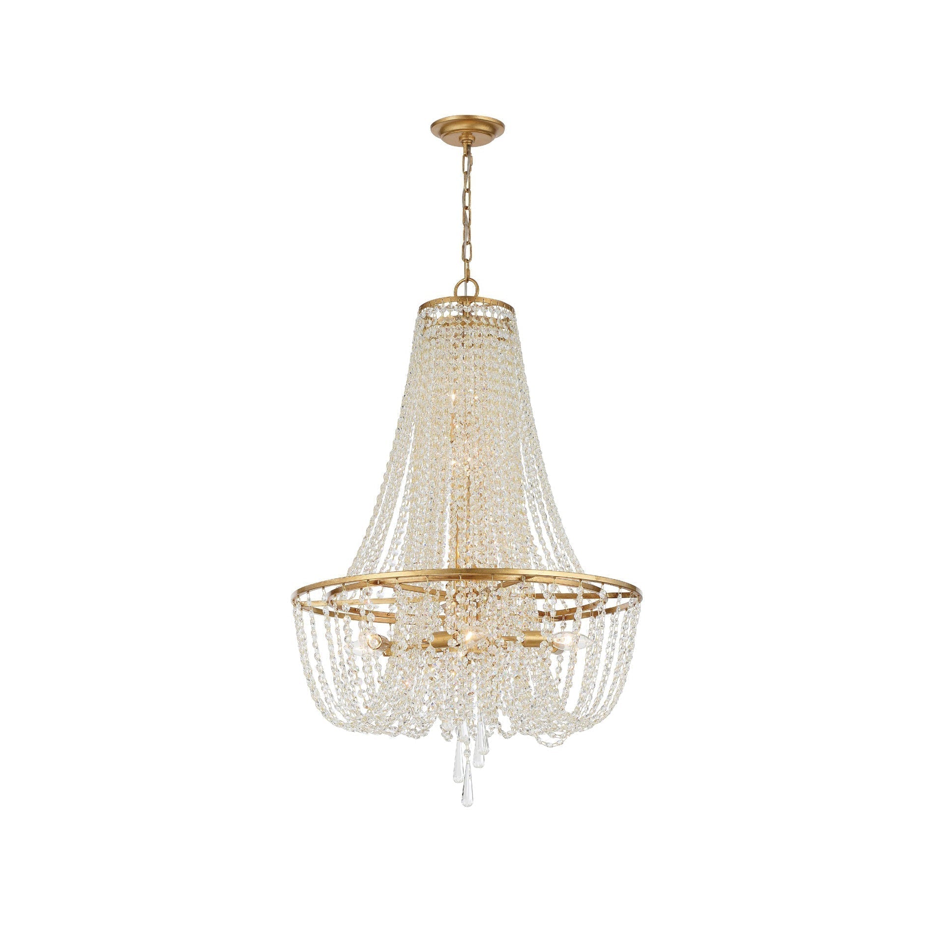 Sifuvys Postmodern Luxury Metal Crystal Chandelier