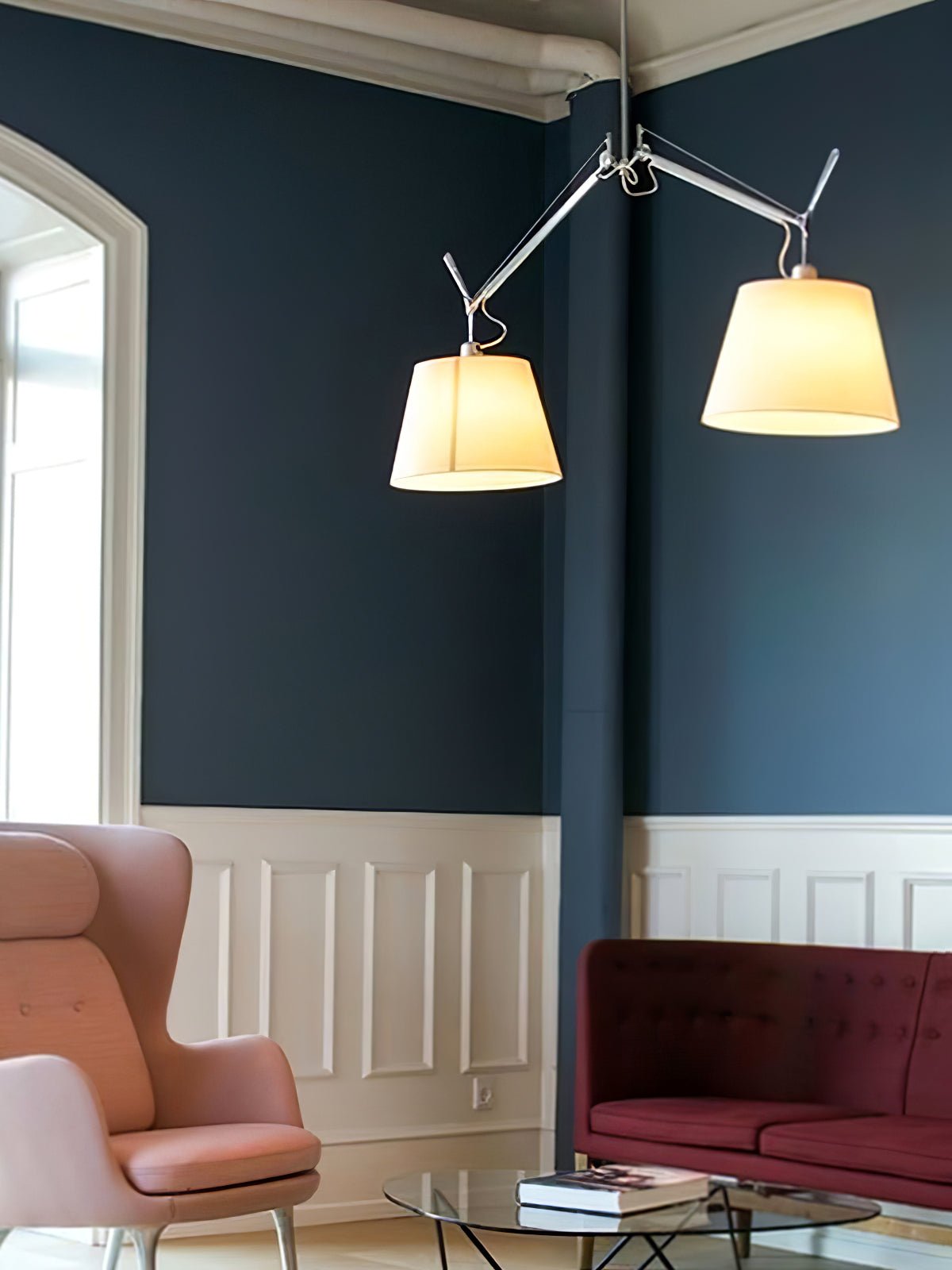Evmirion Premium Elegance Shade Fabric Pendant Lamp