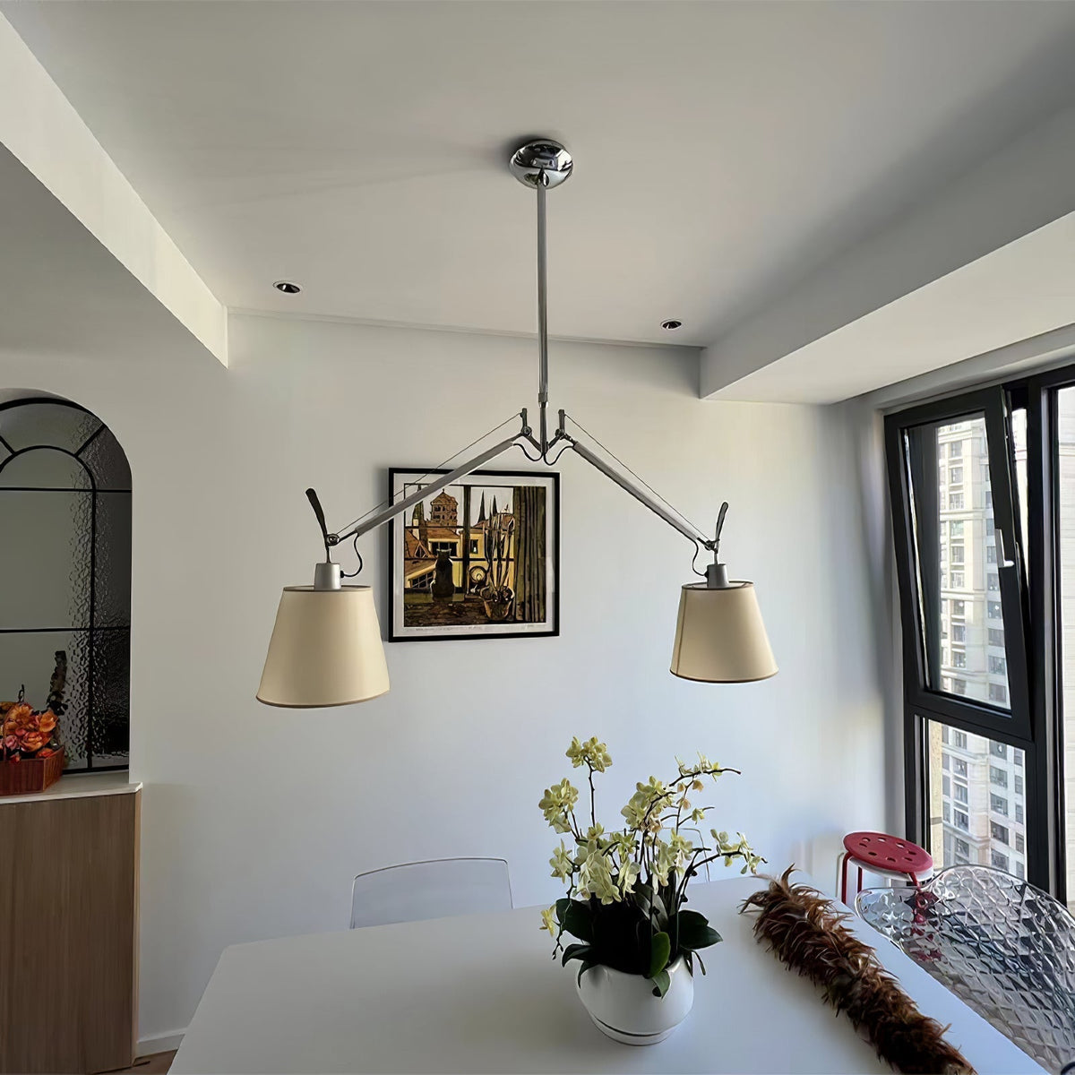 Evmirion Premium Elegance Shade Fabric Pendant Lamp