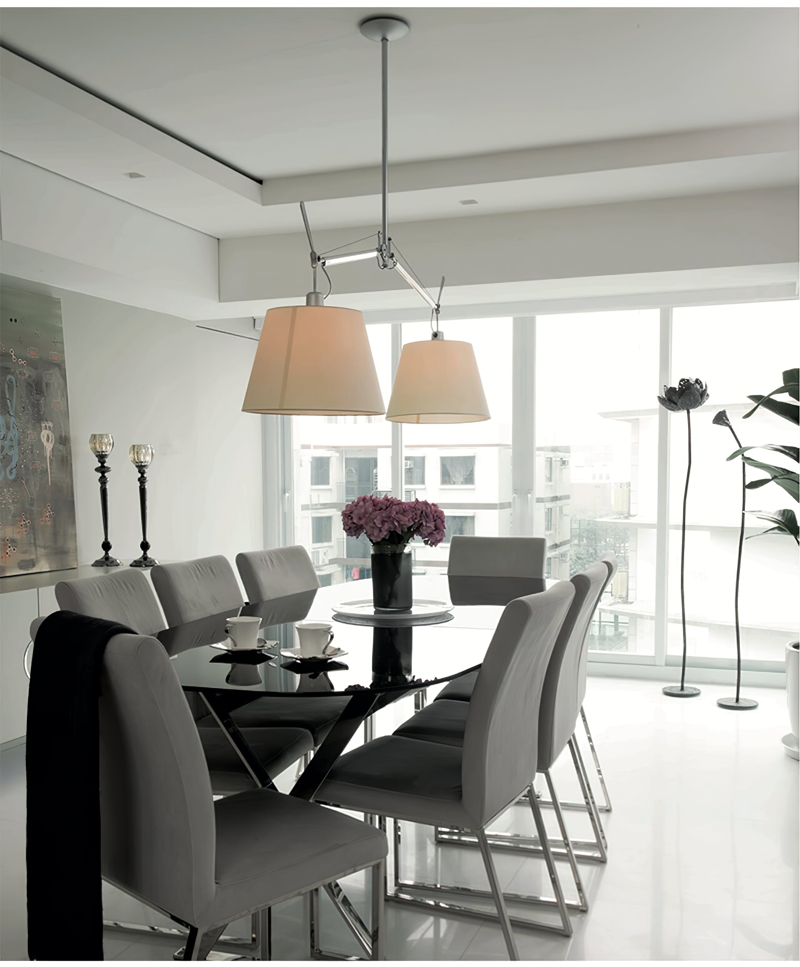 Evmirion Premium Elegance Shade Fabric Pendant Lamp