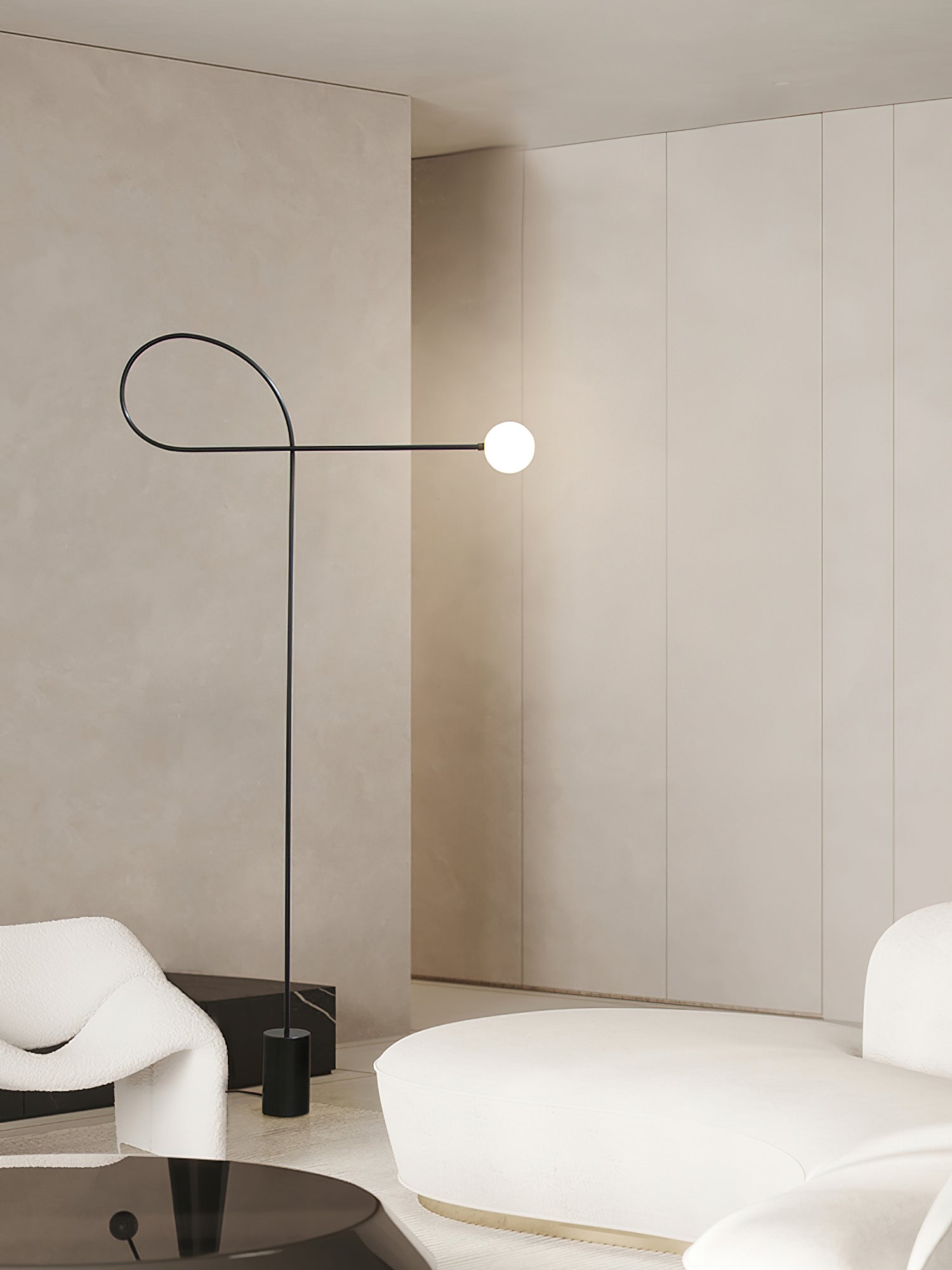 Zanoril Sculptural Floor Lamp