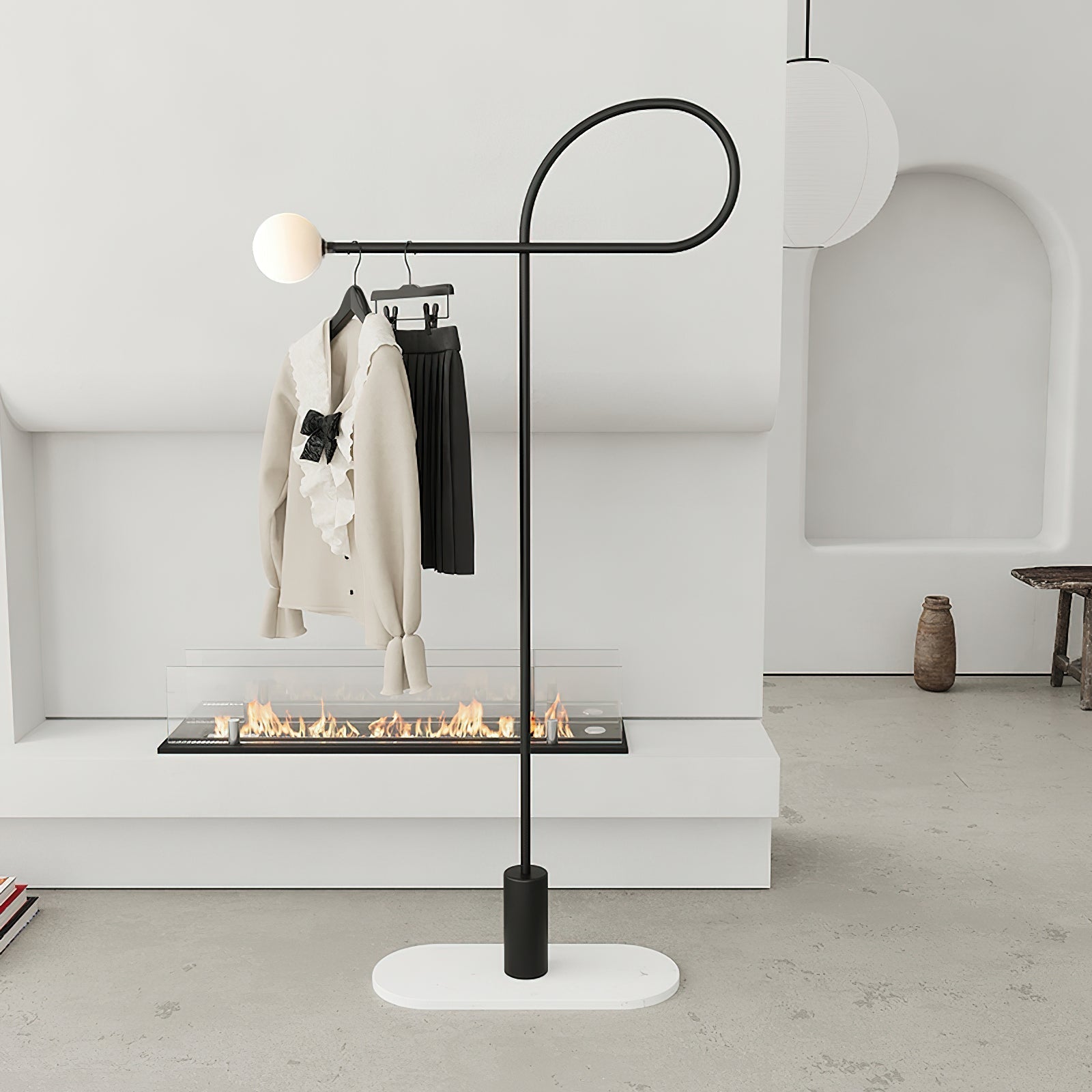 Zanoril Sculptural Floor Lamp