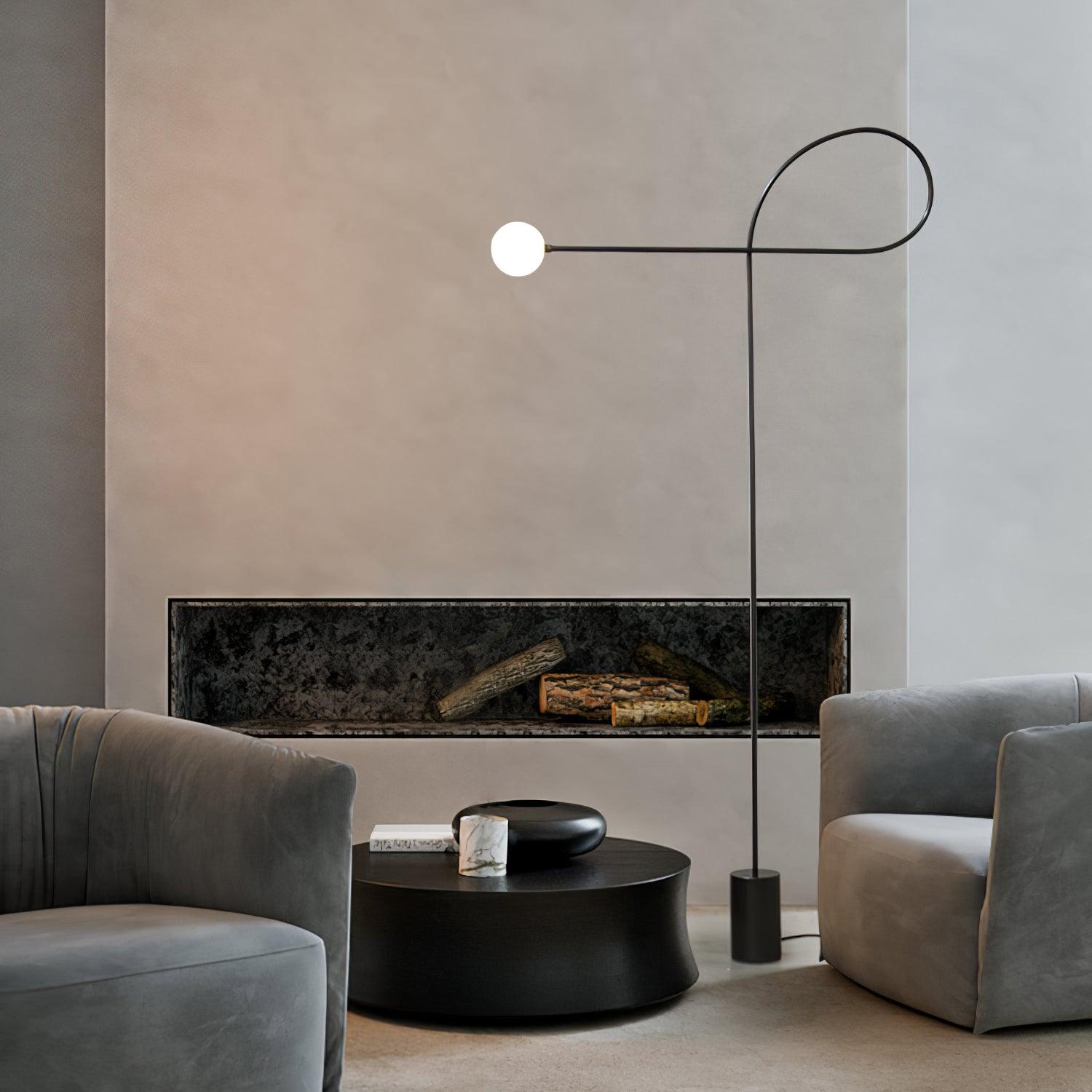Zanoril Sculptural Floor Lamp