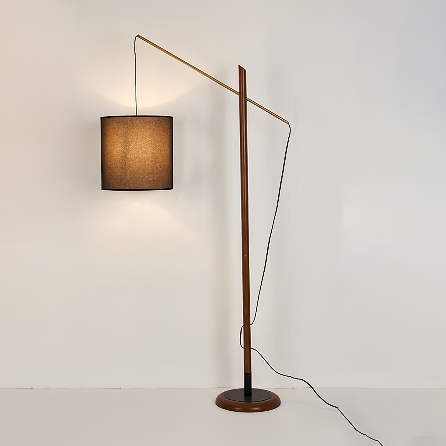 Nyvariol Minimalist Wood Floor Lamp