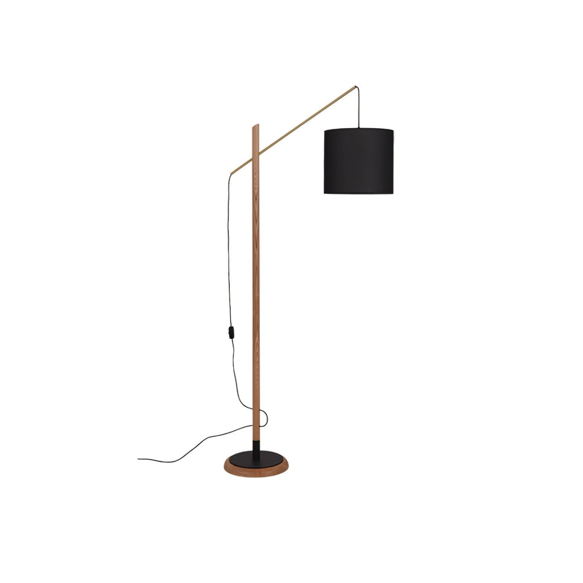 Nyvariol Minimalist Wood Floor Lamp