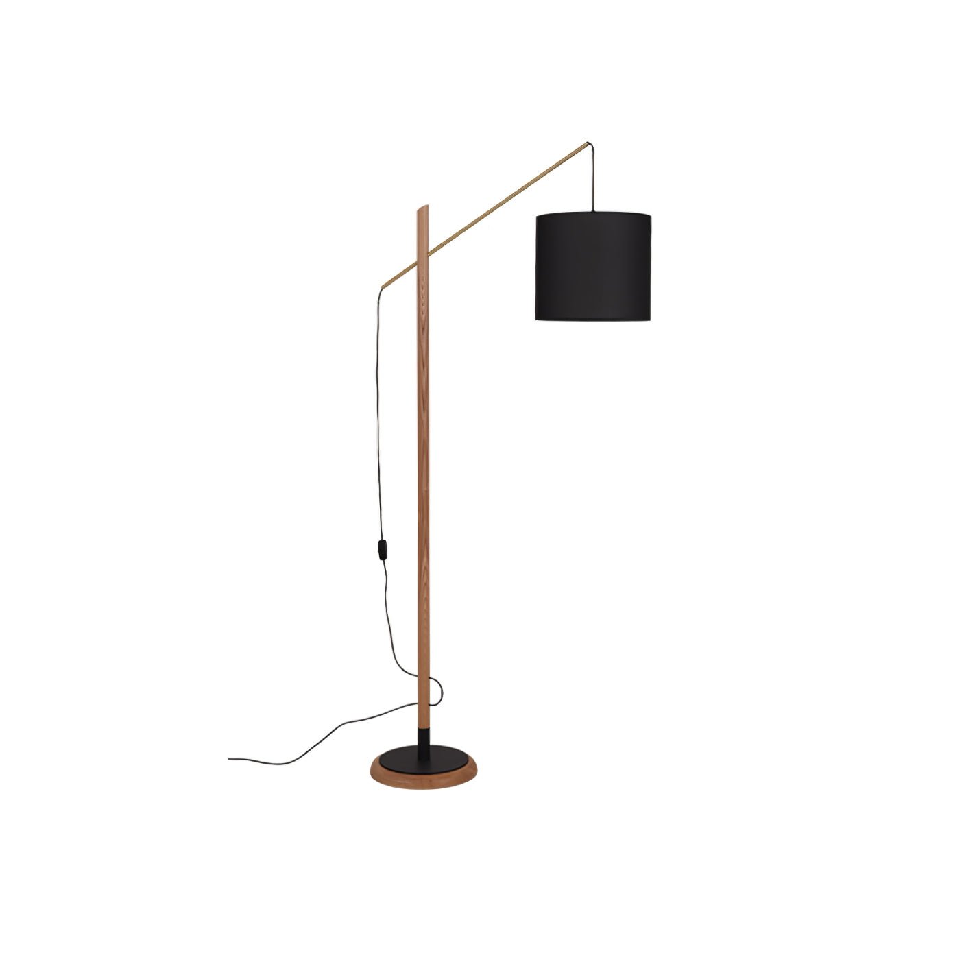 Nyvariol Minimalist Wood Floor Lamp