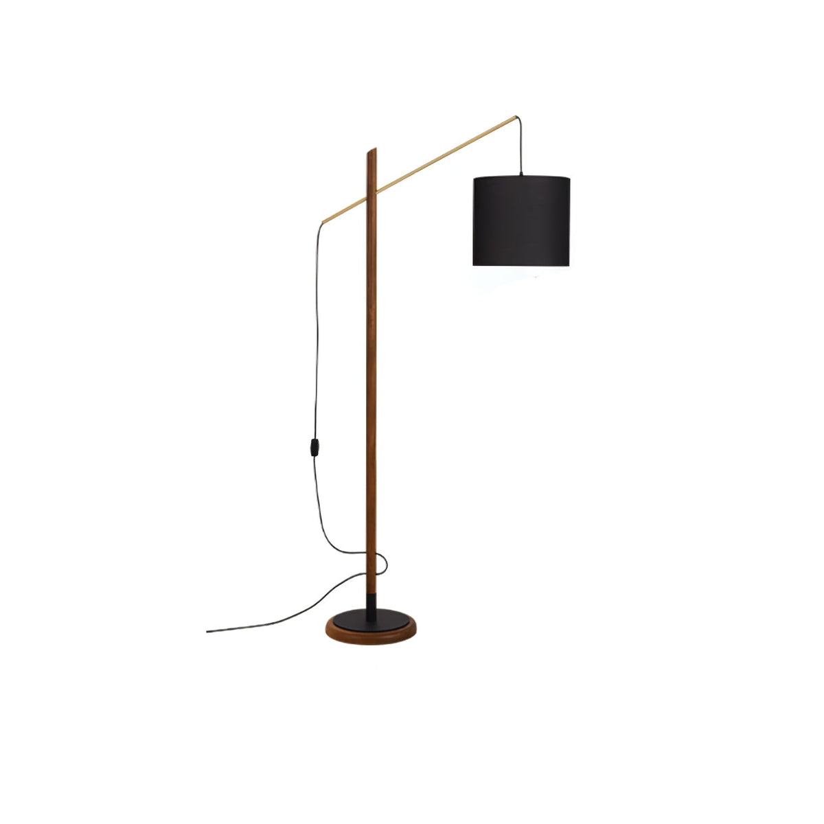 Nyvariol Minimalist Wood Floor Lamp