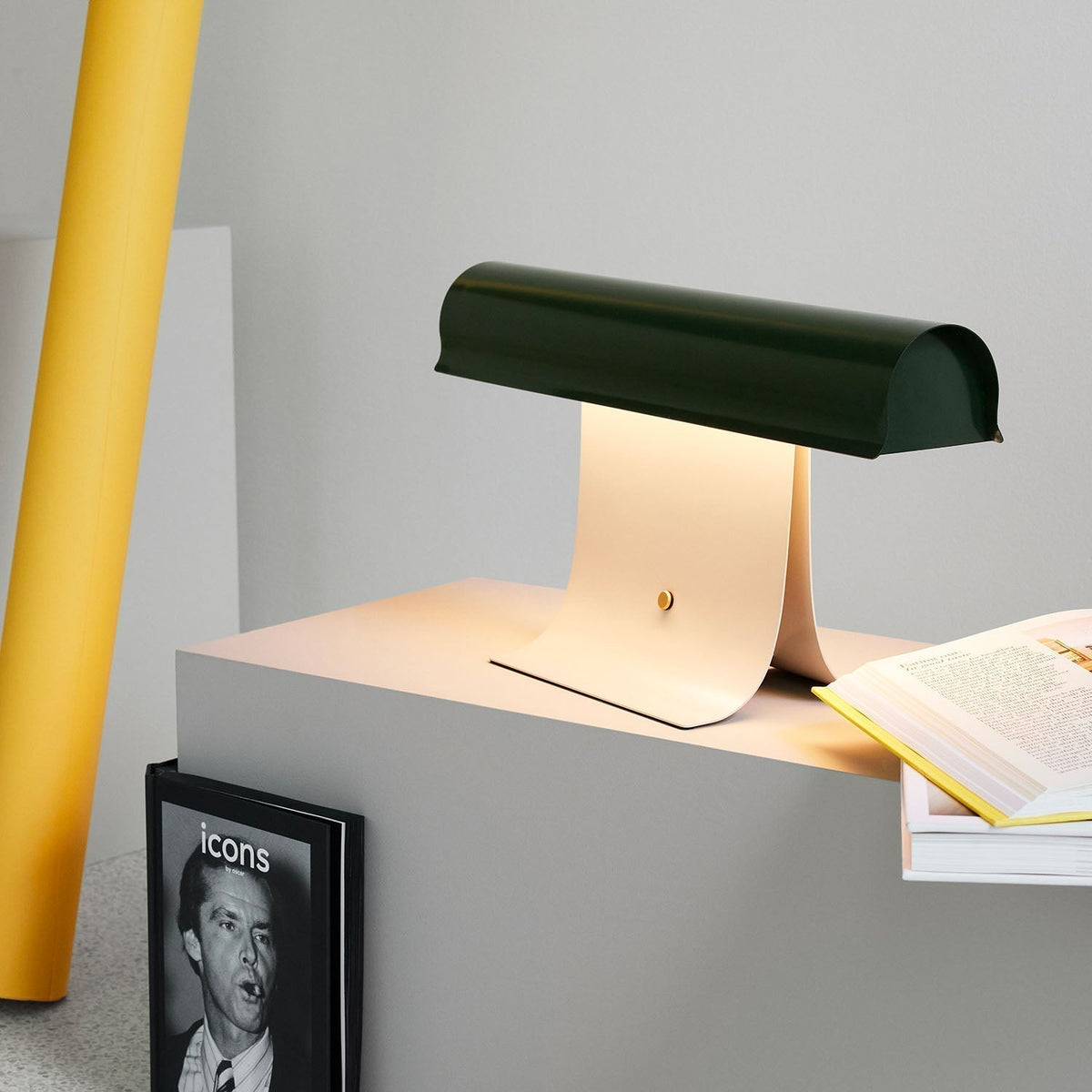 Liorven Steel Industrial Table Lamp